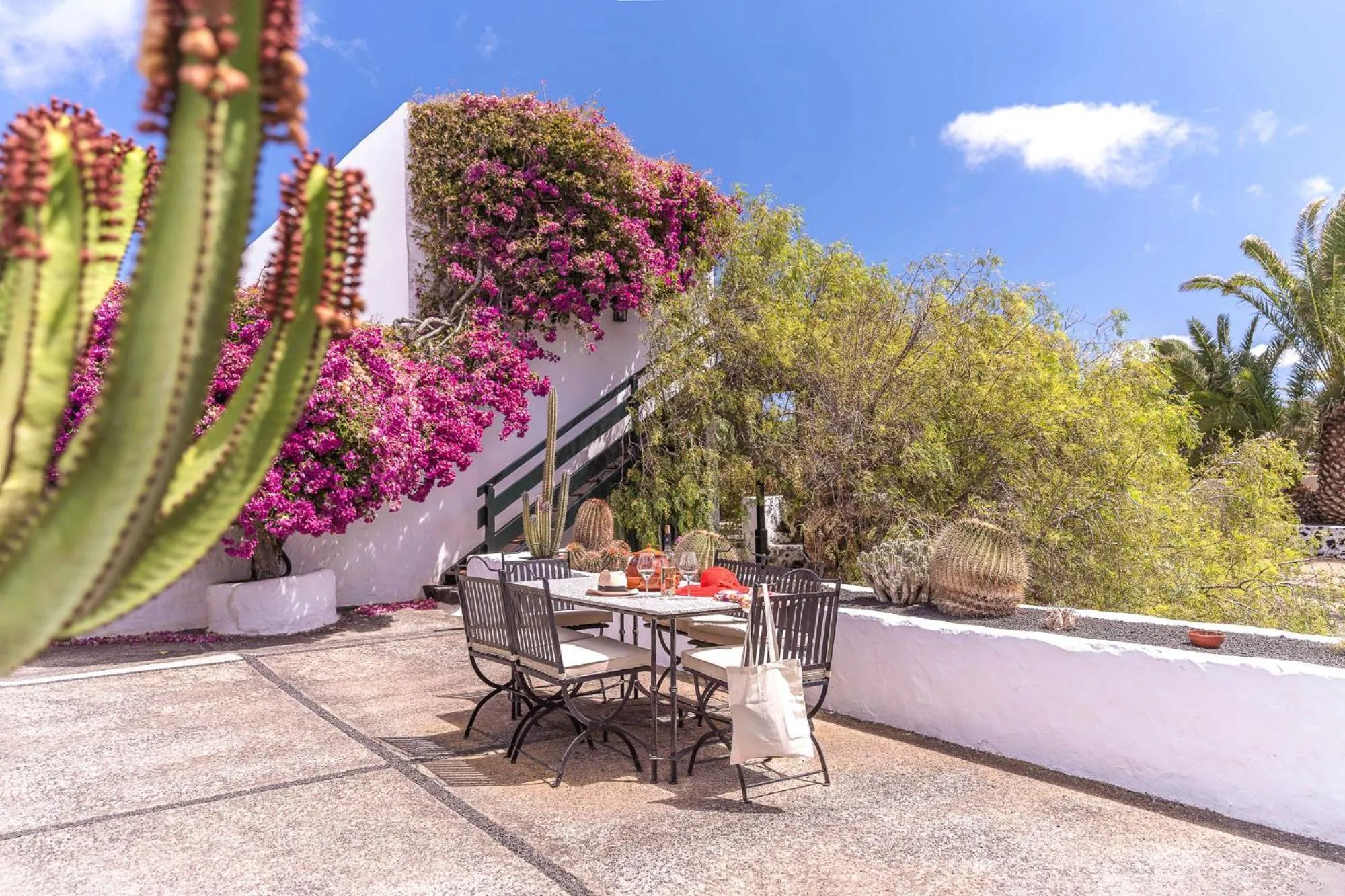 Patio in Hotel EL GRIFO