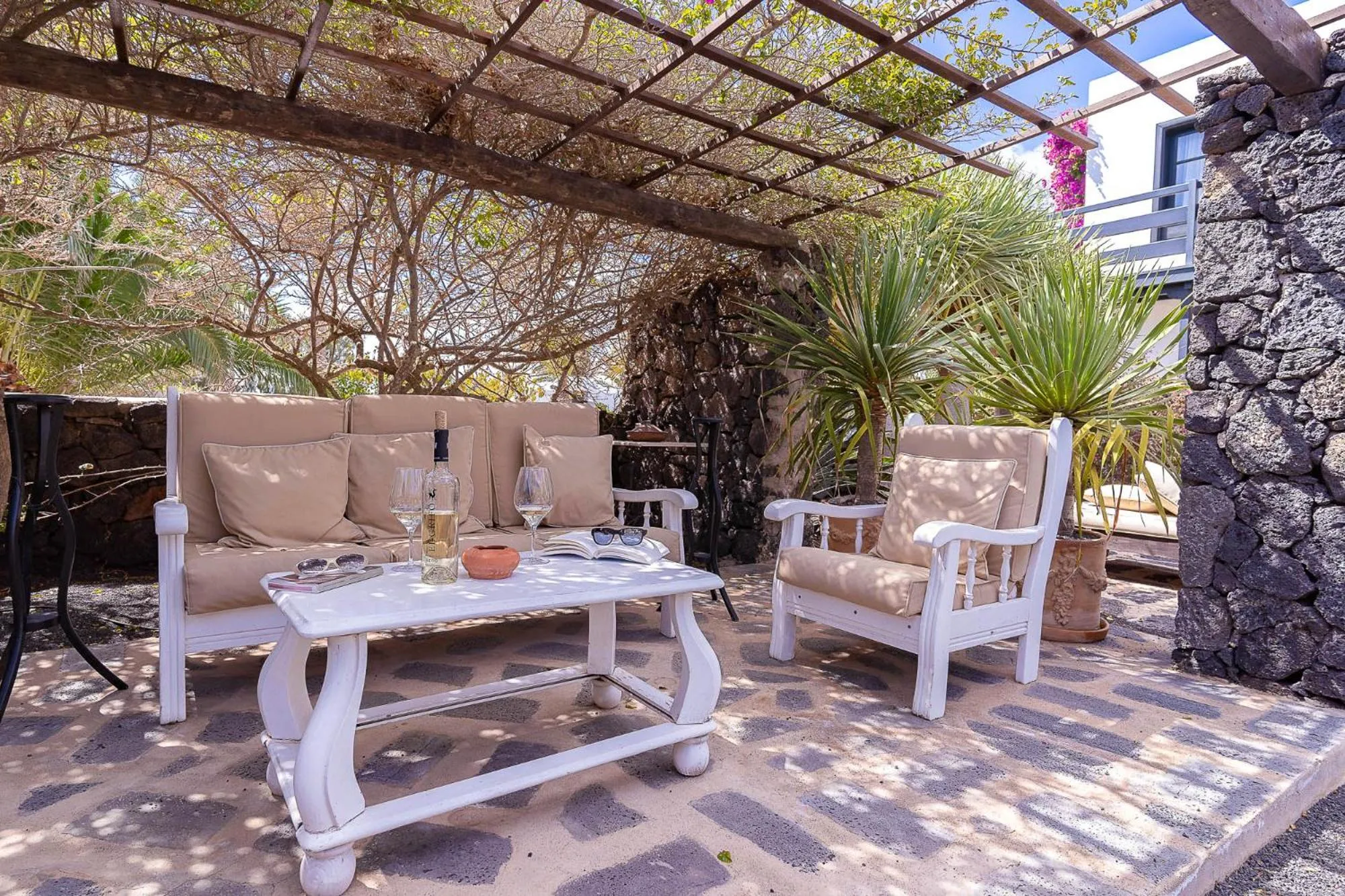 Patio in Hotel EL GRIFO