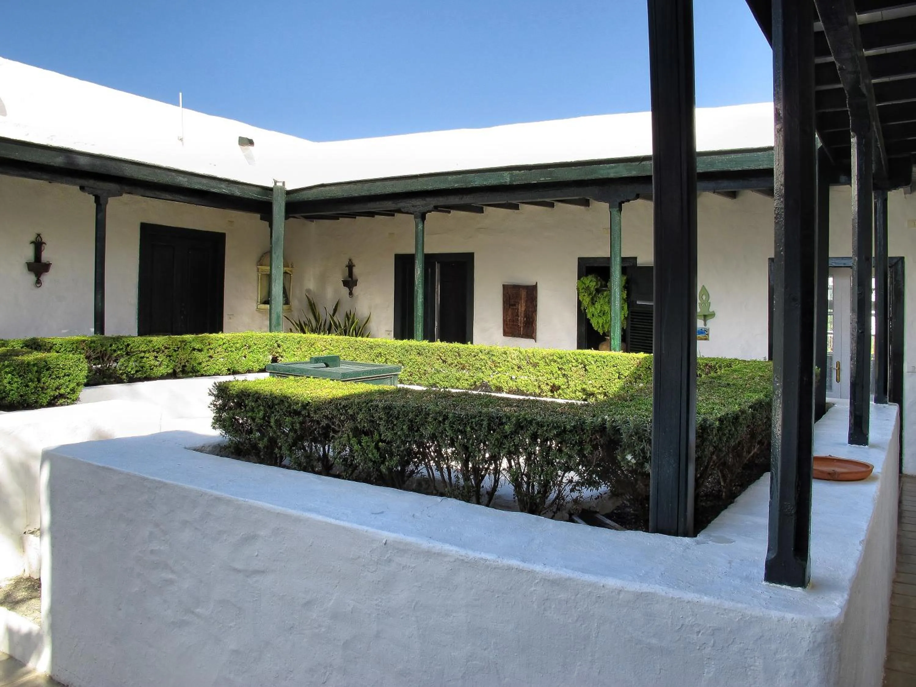 Patio in Hotel EL GRIFO