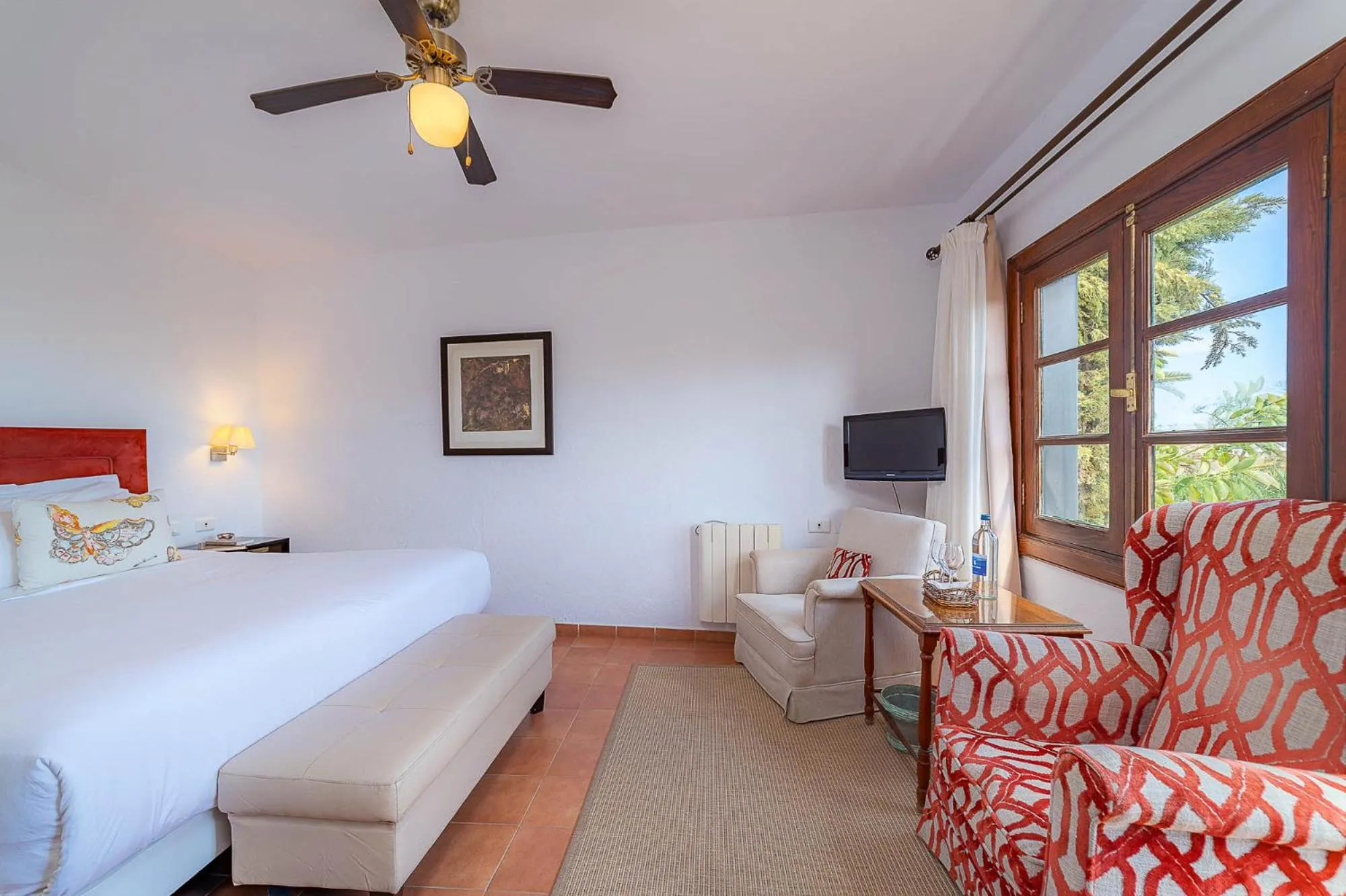 Bed in Hotel EL GRIFO