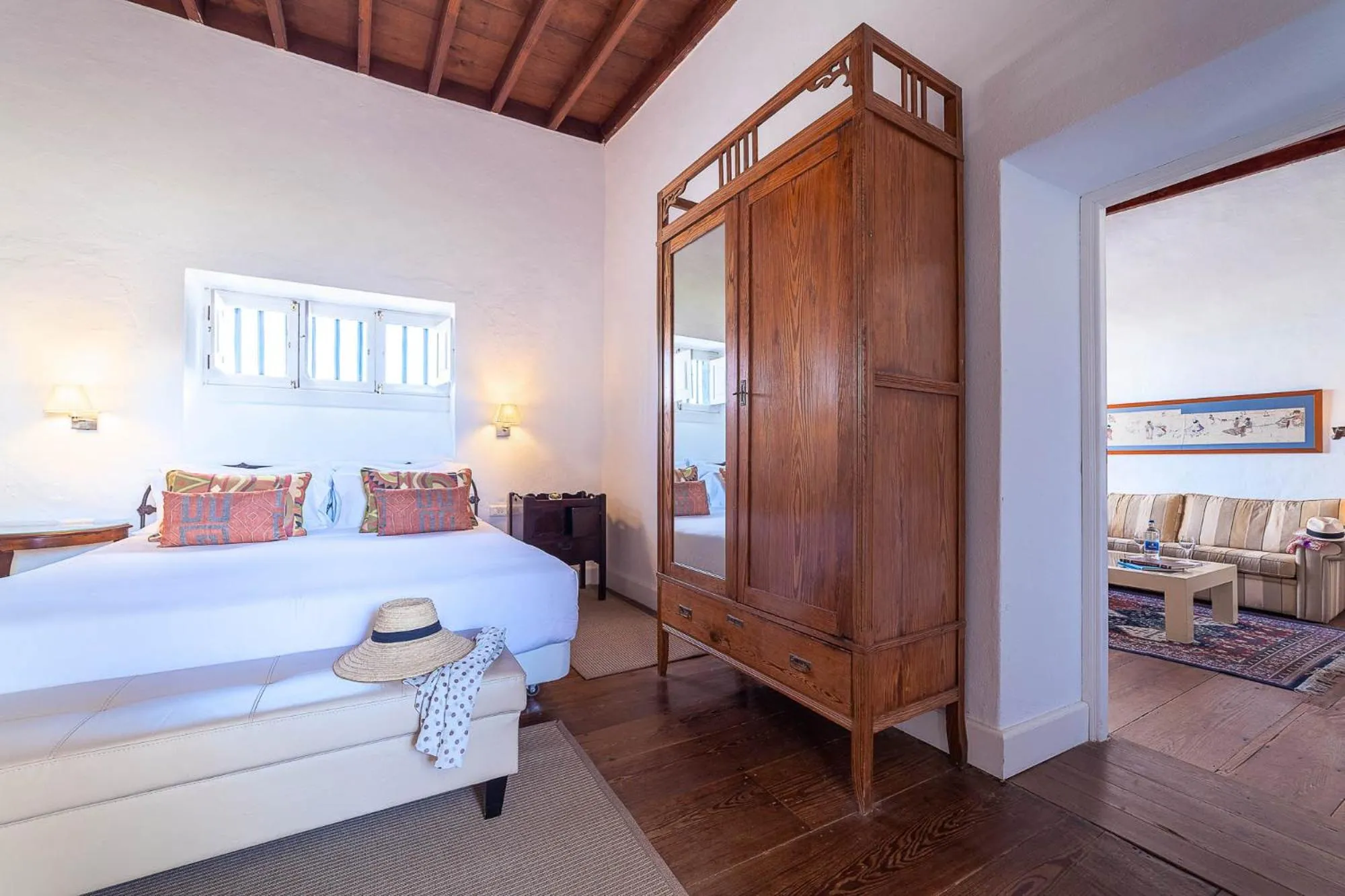 Bed in Hotel EL GRIFO