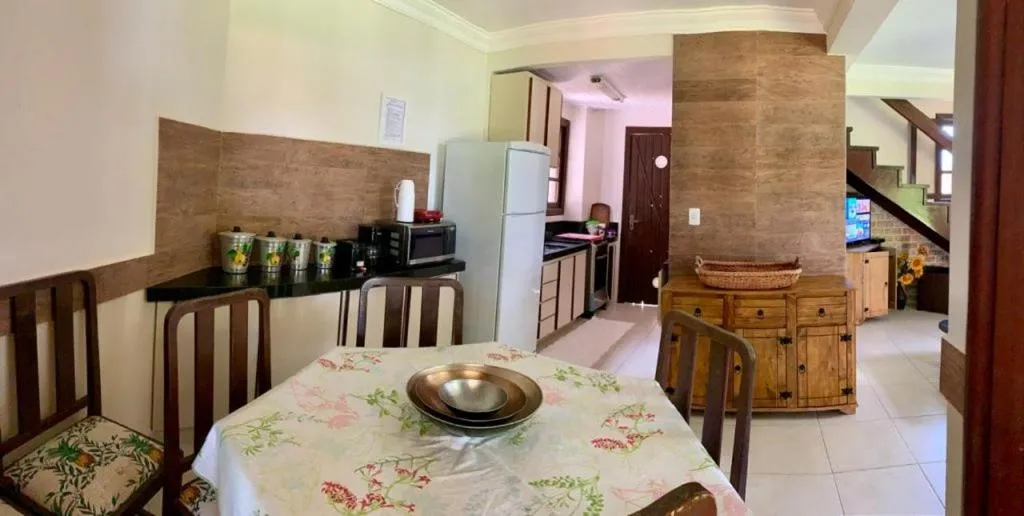 Kitchen or kitchenette in Pousada Solar dos Girassóis