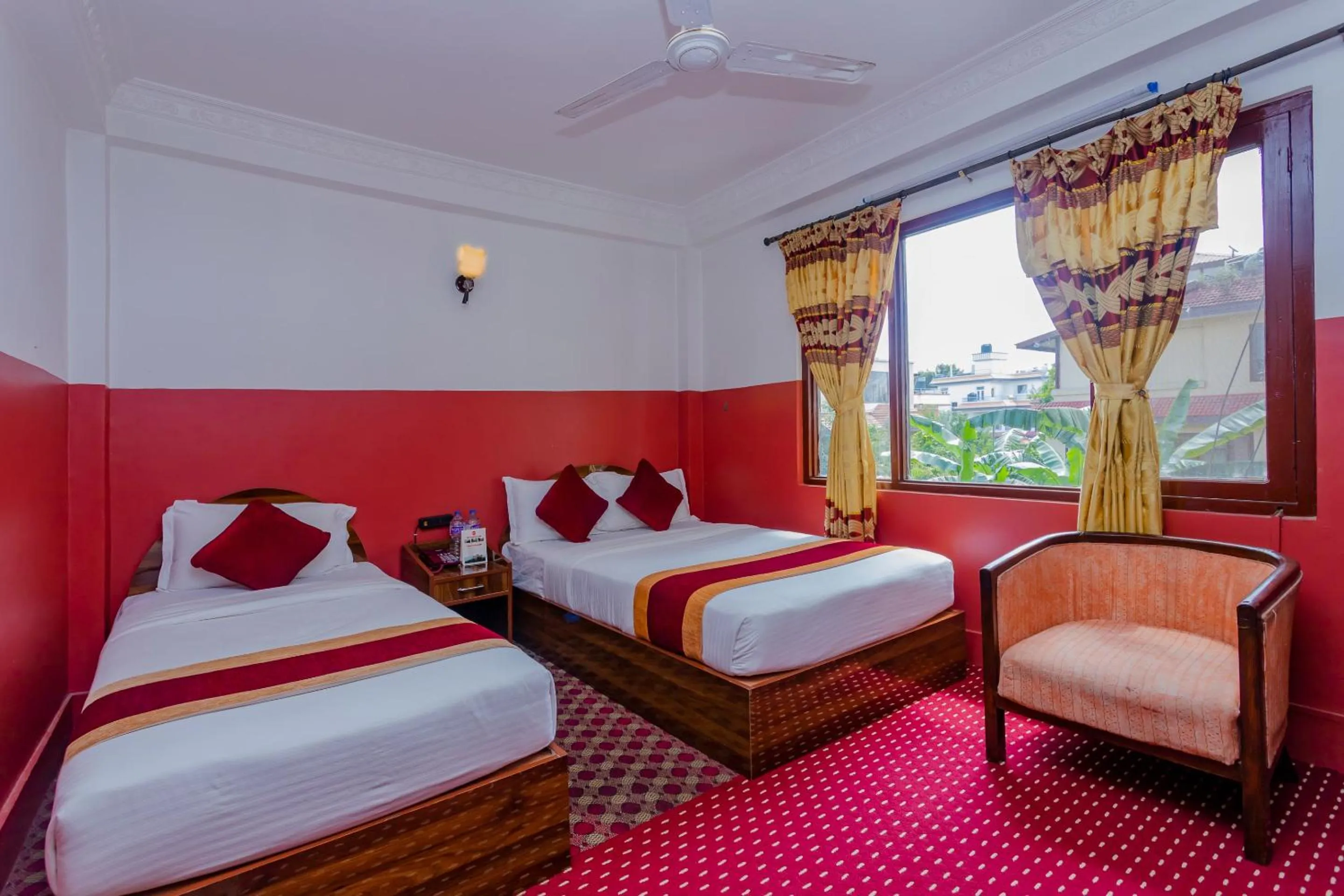 Bedroom in OYO 797 Hotel Aakansh