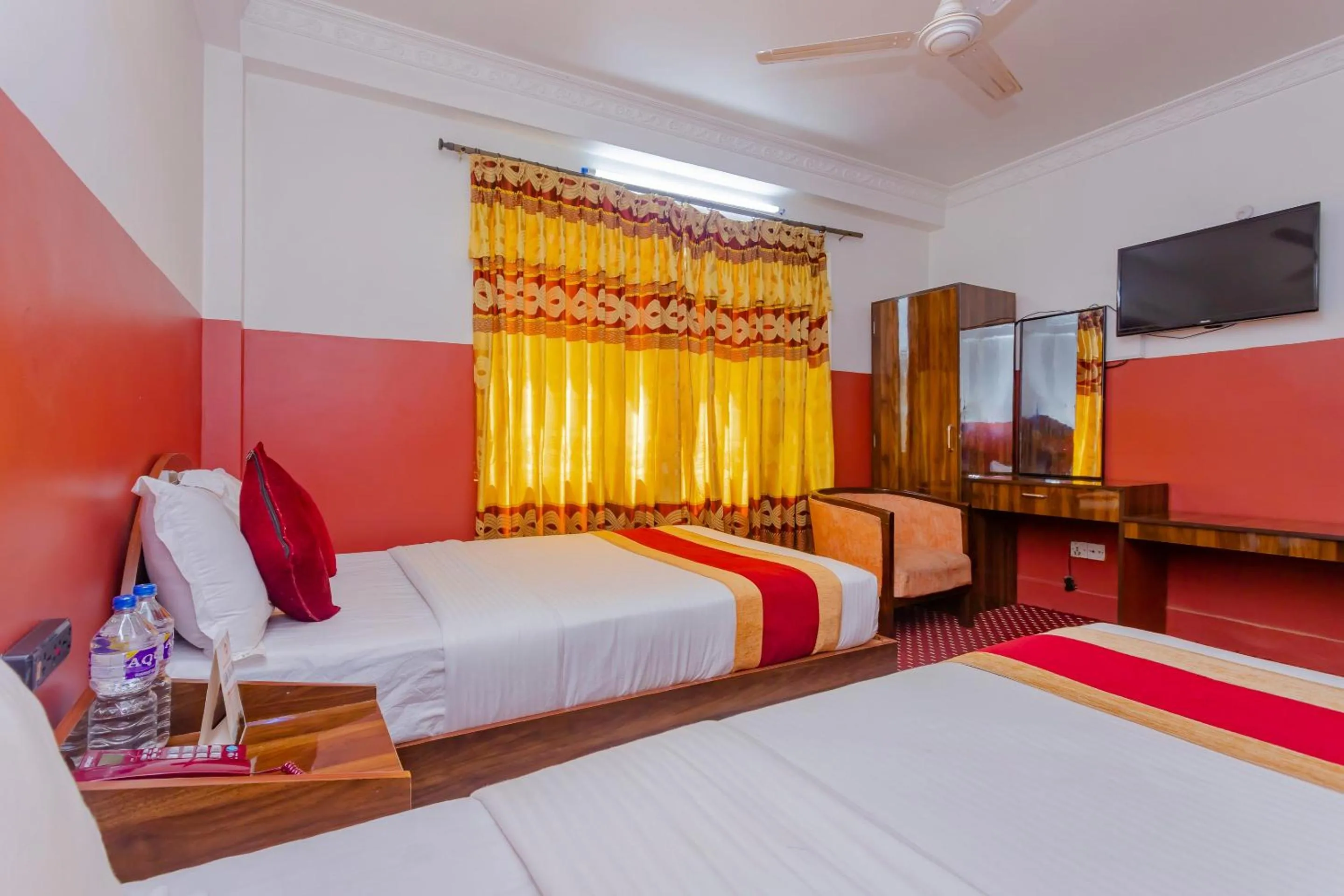 Bedroom in OYO 797 Hotel Aakansh