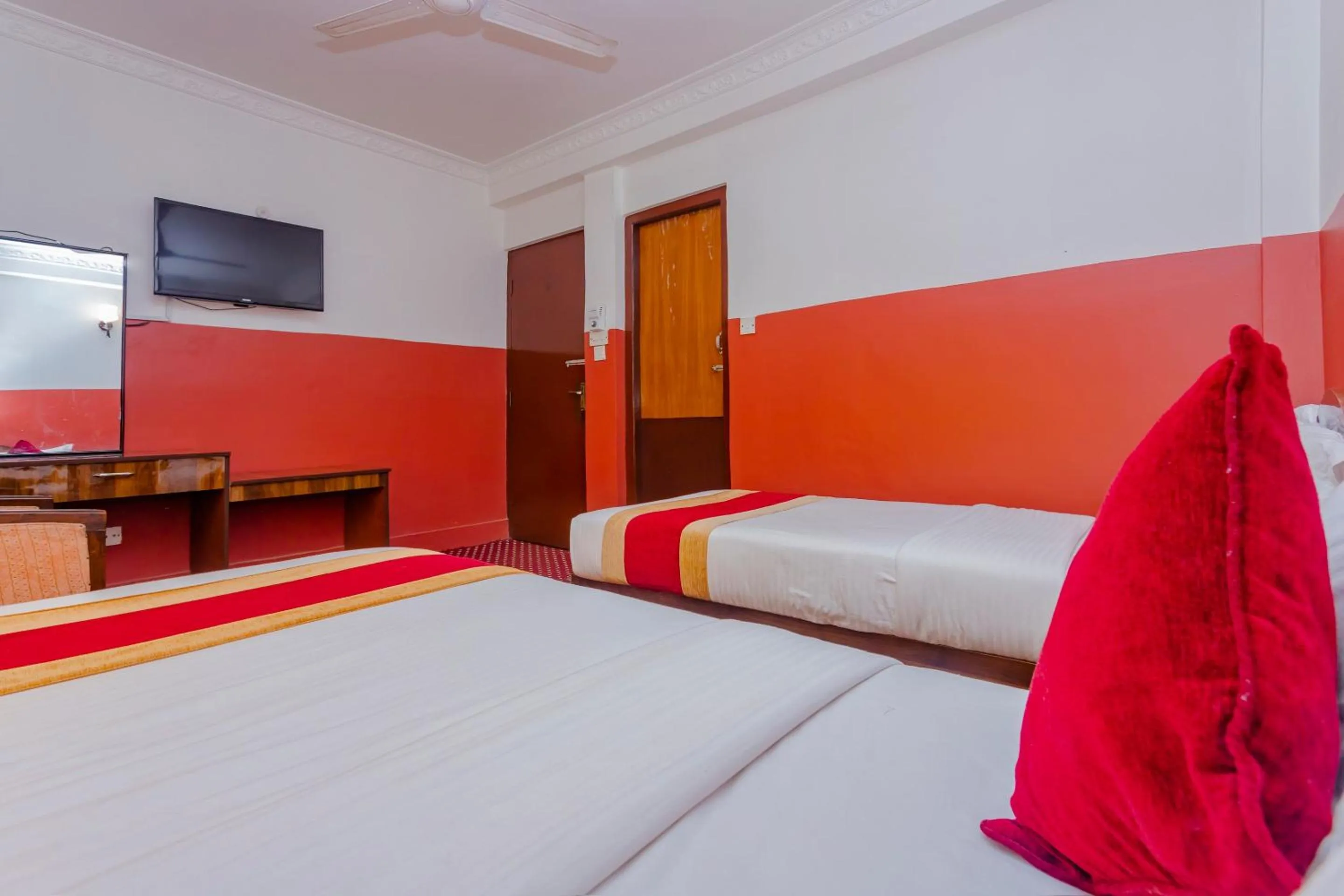 Bedroom in OYO 797 Hotel Aakansh