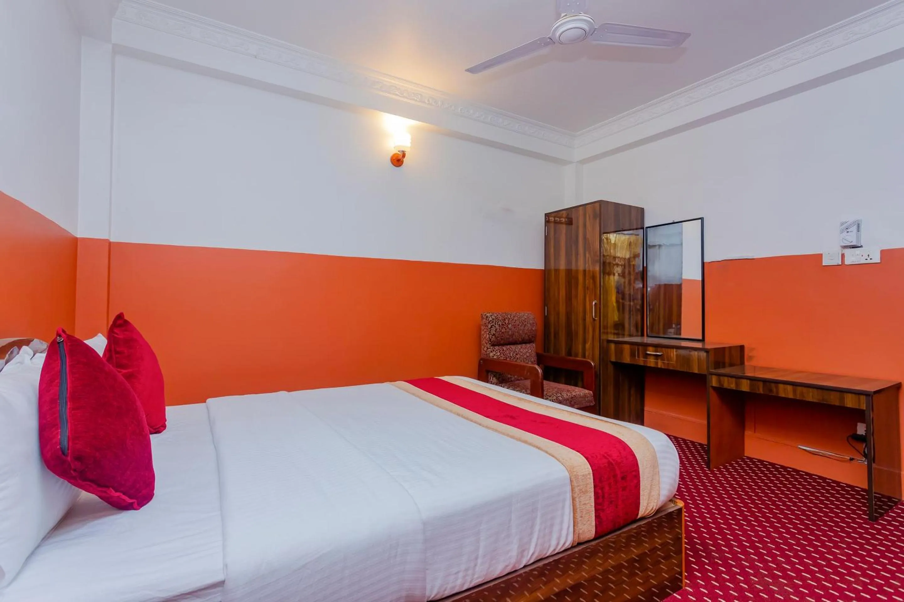 Bedroom in OYO 797 Hotel Aakansh