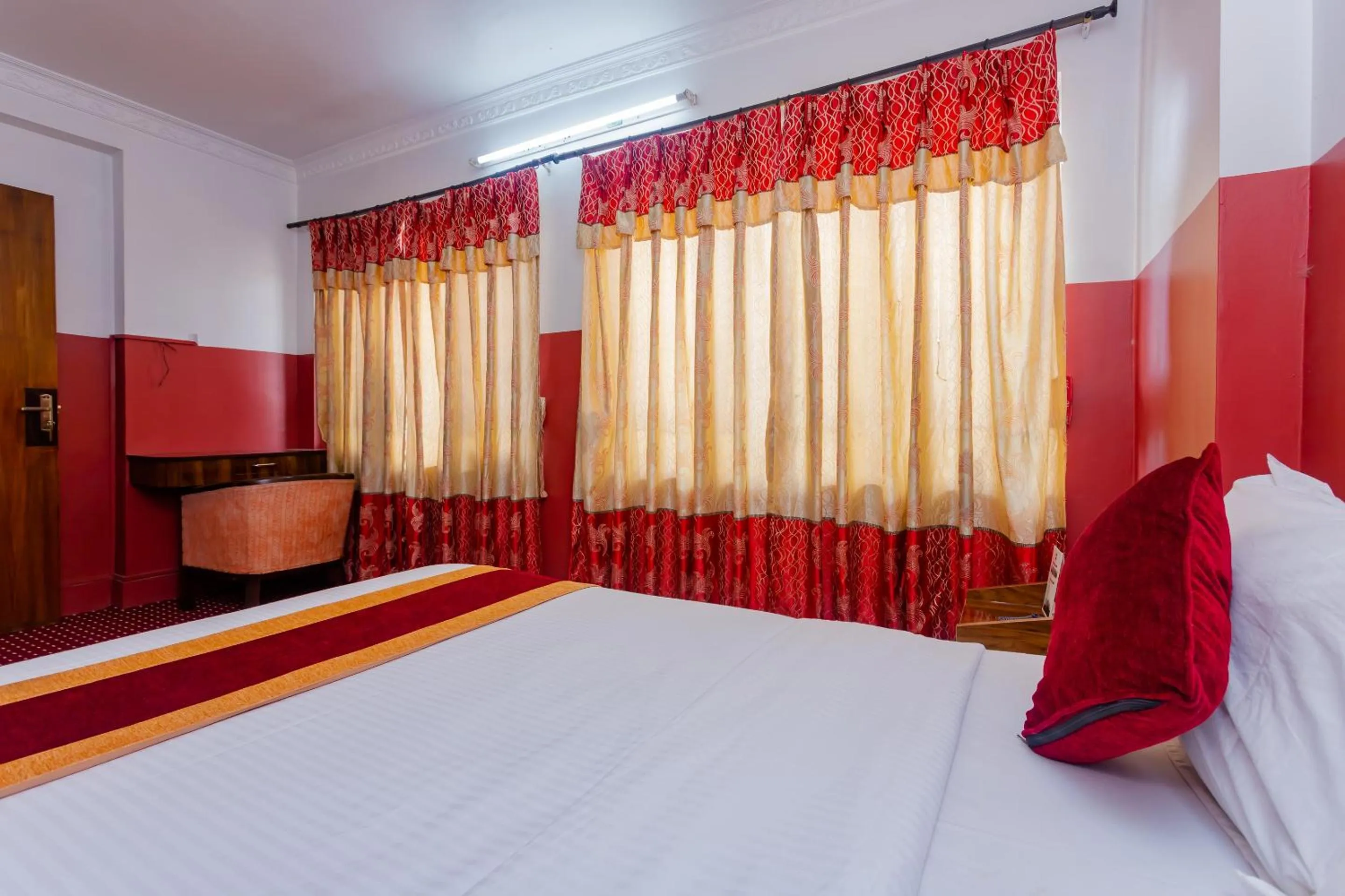 Bedroom in OYO 797 Hotel Aakansh