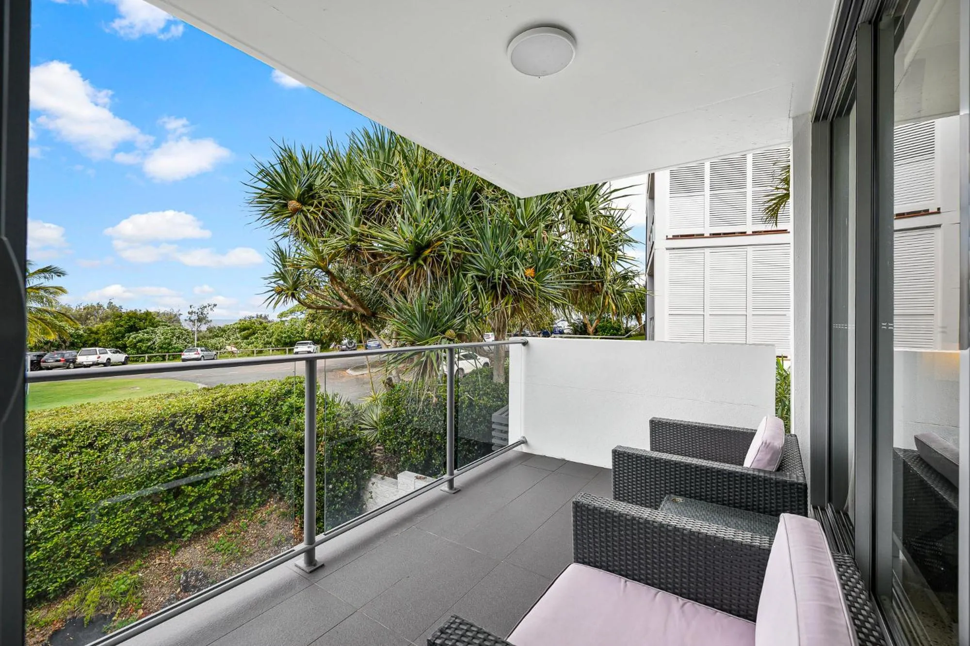Balcony/Terrace in Moments from the Beach, Sunrise Beach