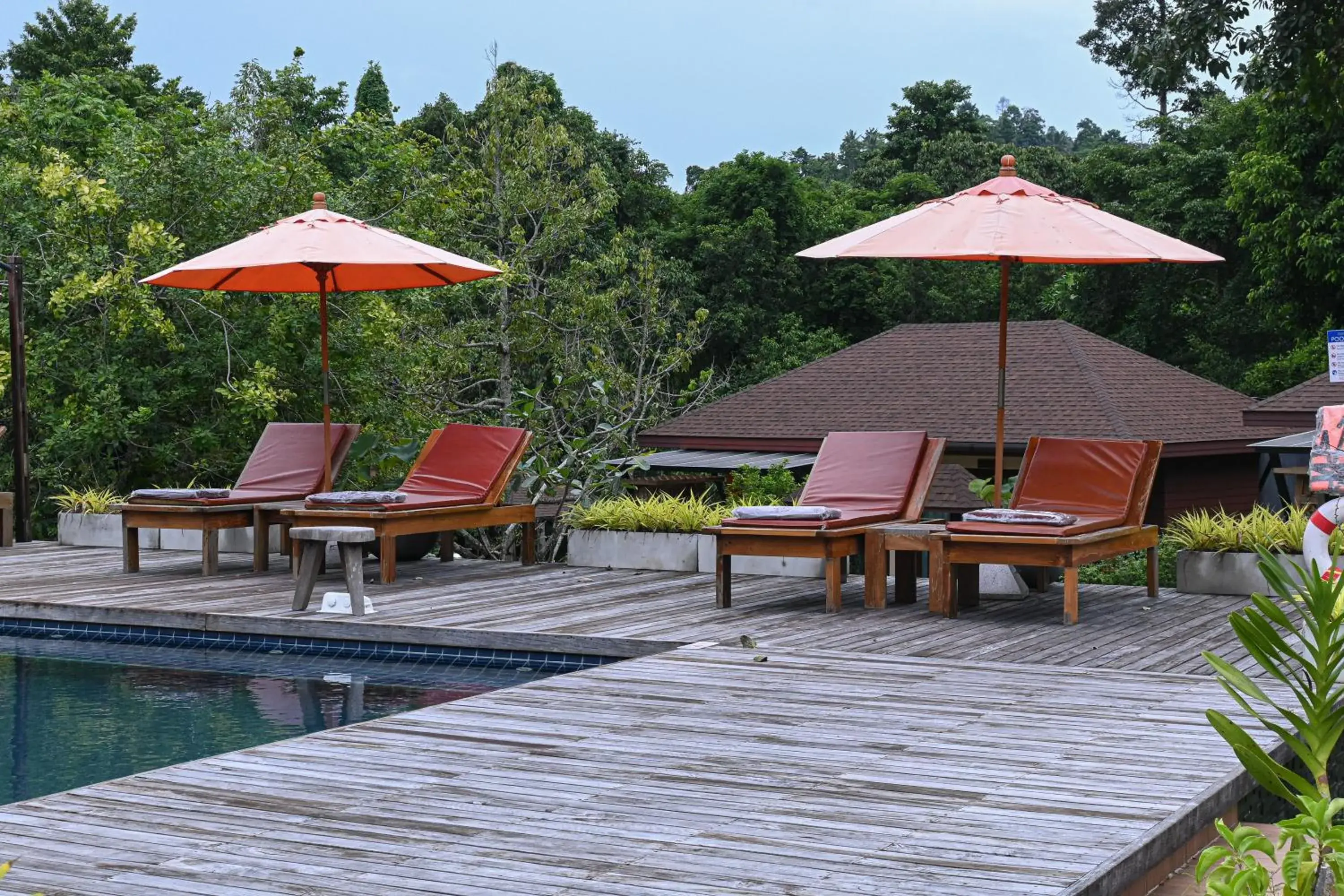 Pool view in Cascade Tara Pool view in Cascade Tara