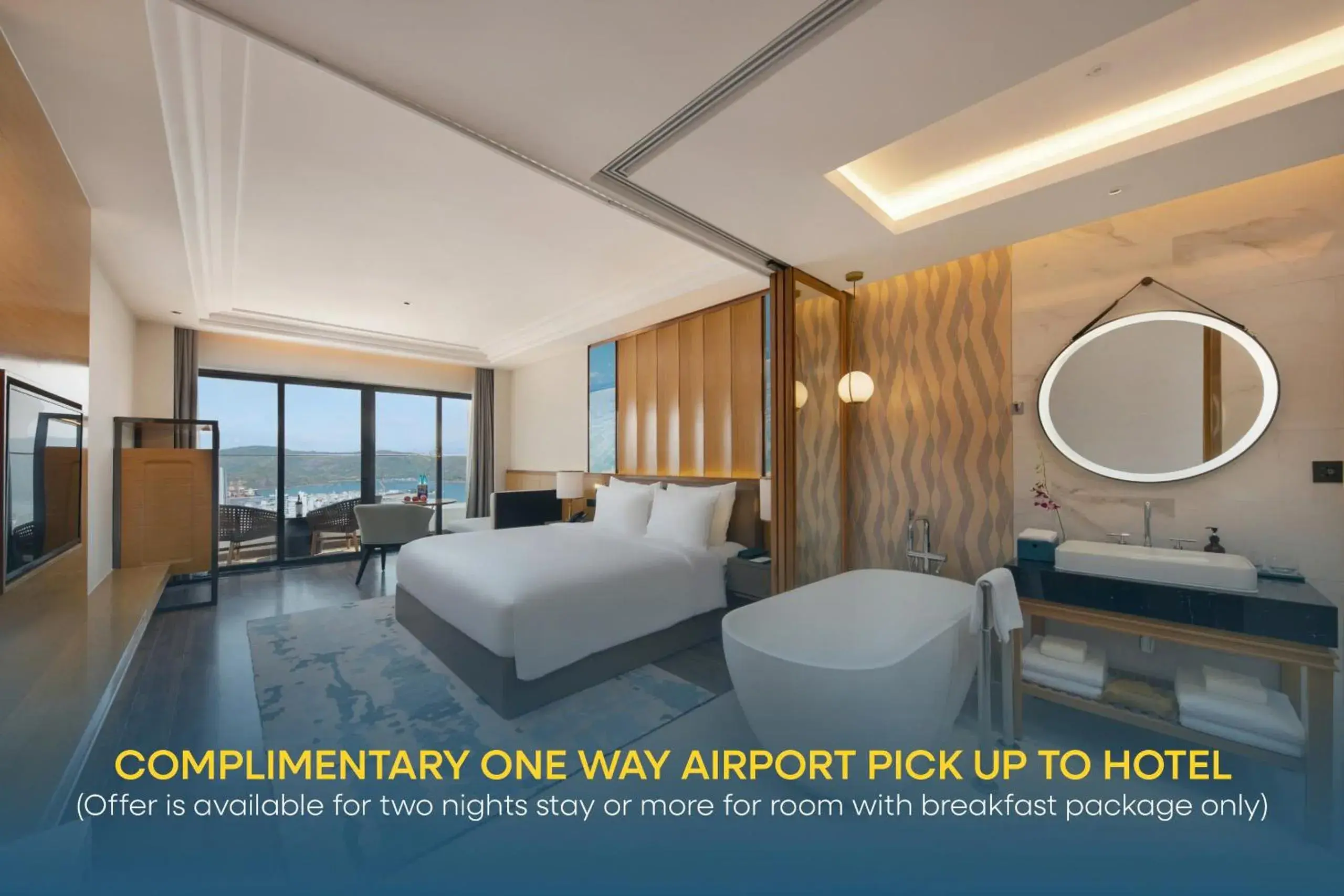 Bedroom, Bed in Grand Hyams Hotel - Quy Nhon Beach Bedroom, Bed in Grand Hyams Hotel - Quy Nhon Beach