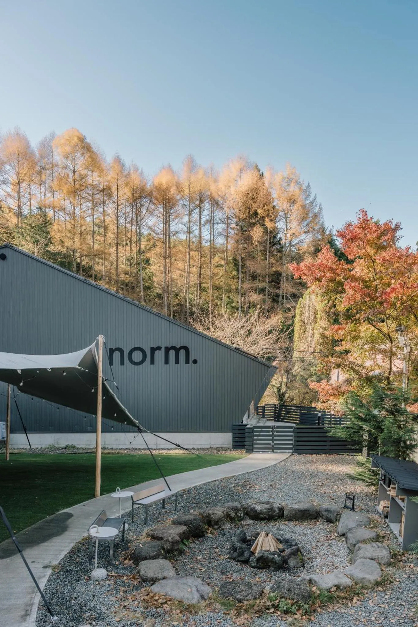 Property building in hotel norm. fuji