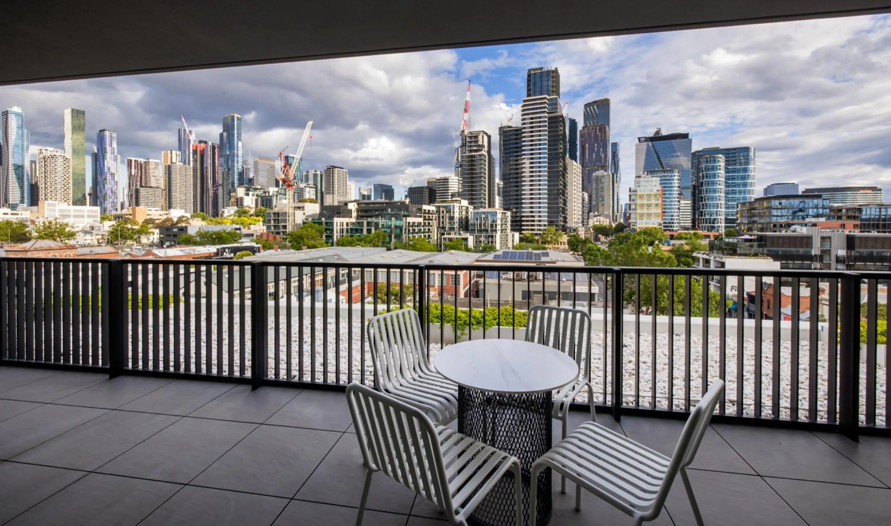 View (from property/room) in The Marker Apartments Melbourne
