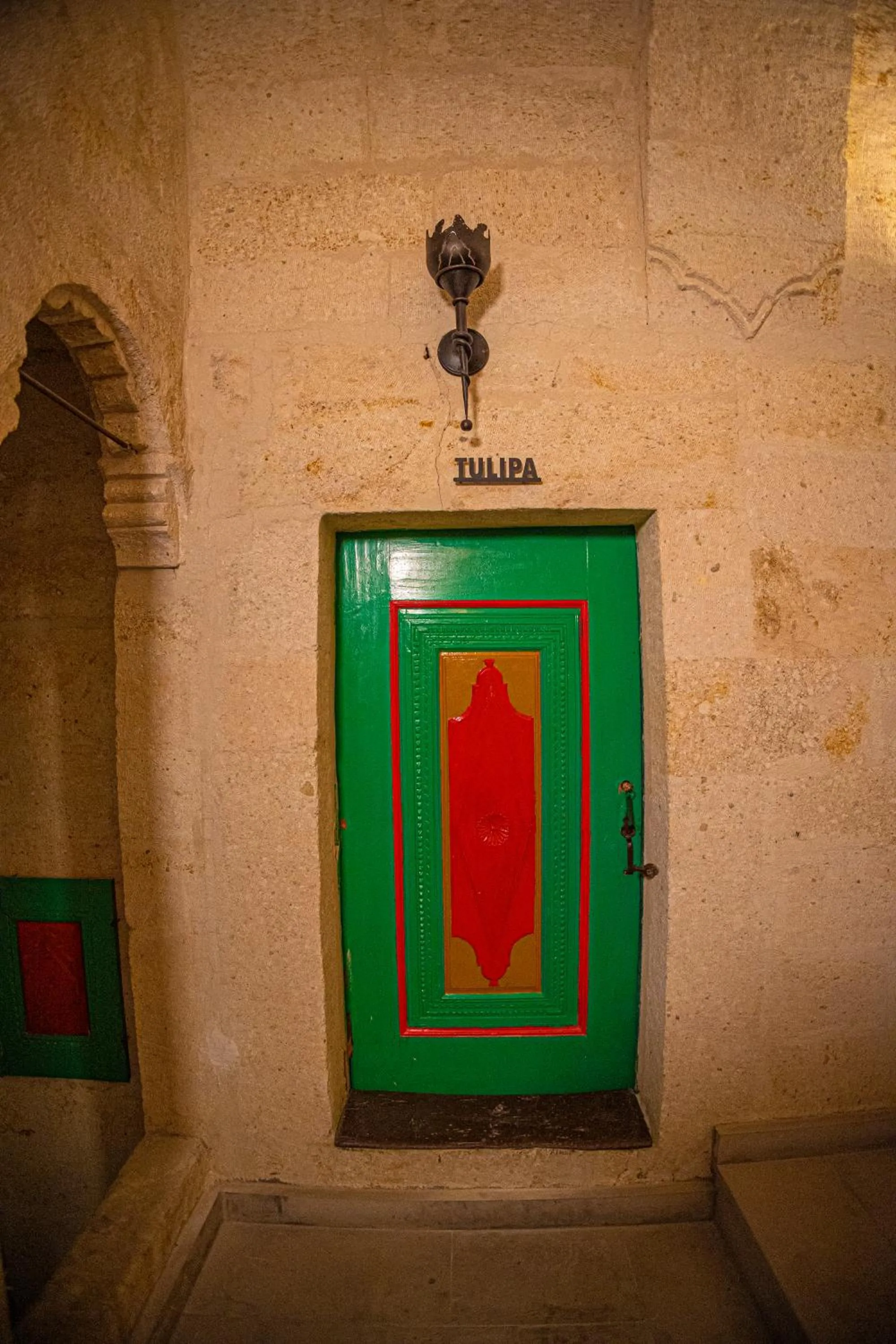 Facade/entrance in Pietra Cave Suites