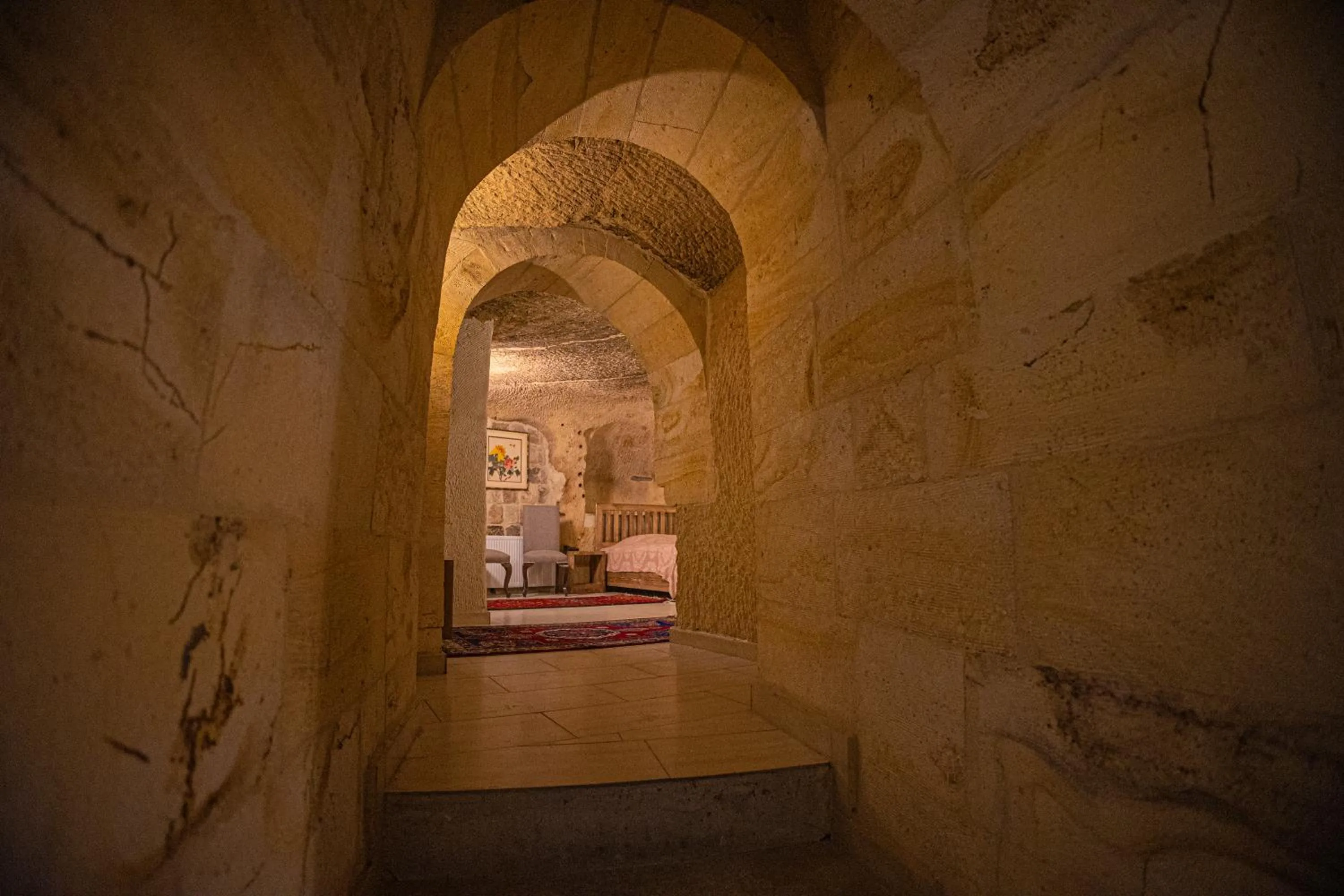 Landmark view in Pietra Cave Suites