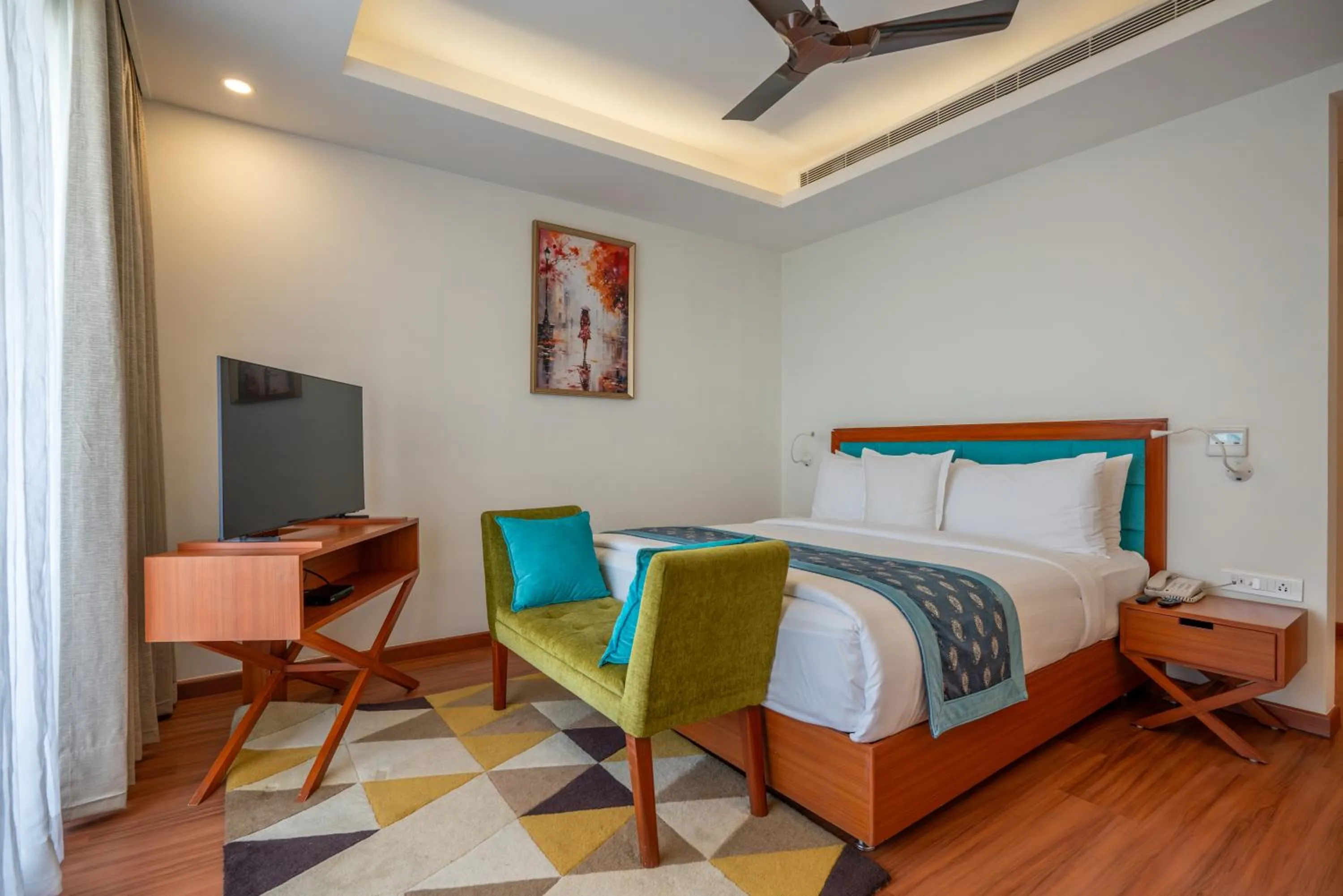 Bed in Welcomhotel By ITC Hotels, Jim Corbett