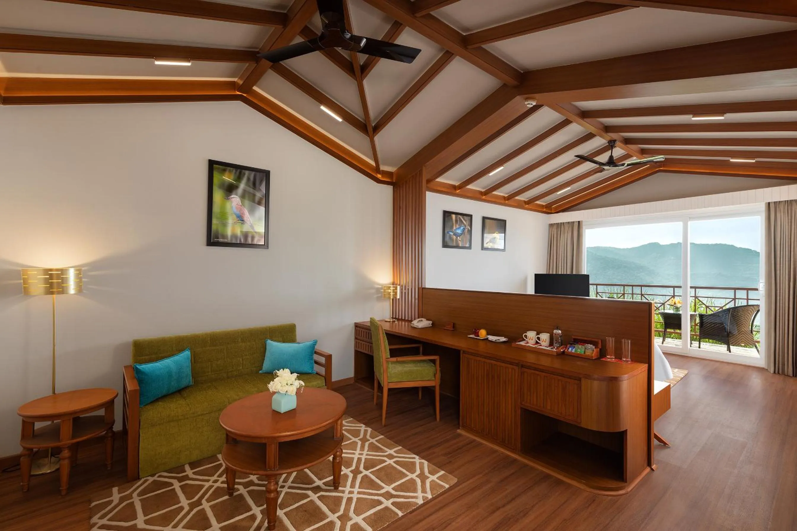 Living room in Welcomhotel By ITC Hotels, Jim Corbett