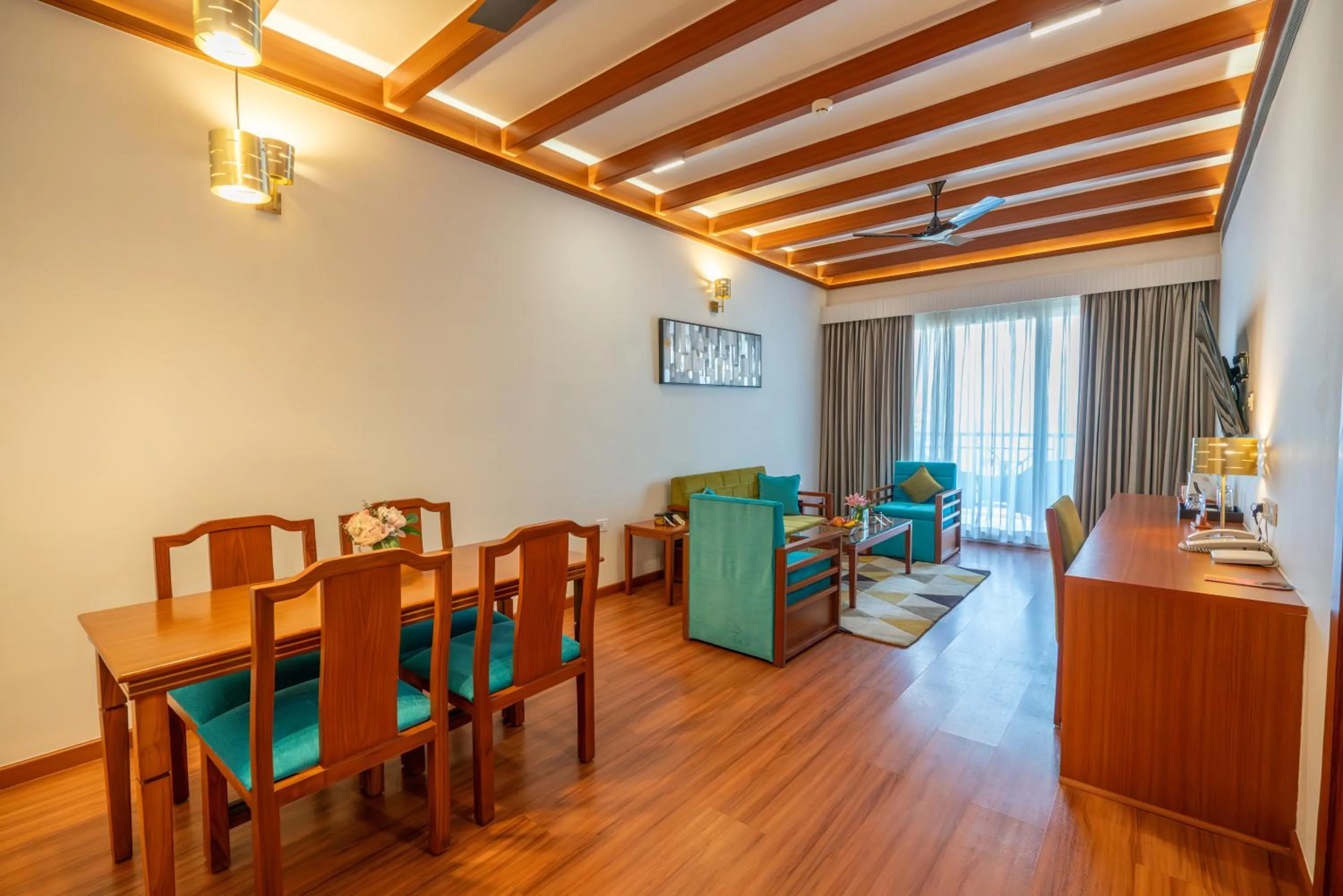 Living room in Welcomhotel By ITC Hotels, Jim Corbett