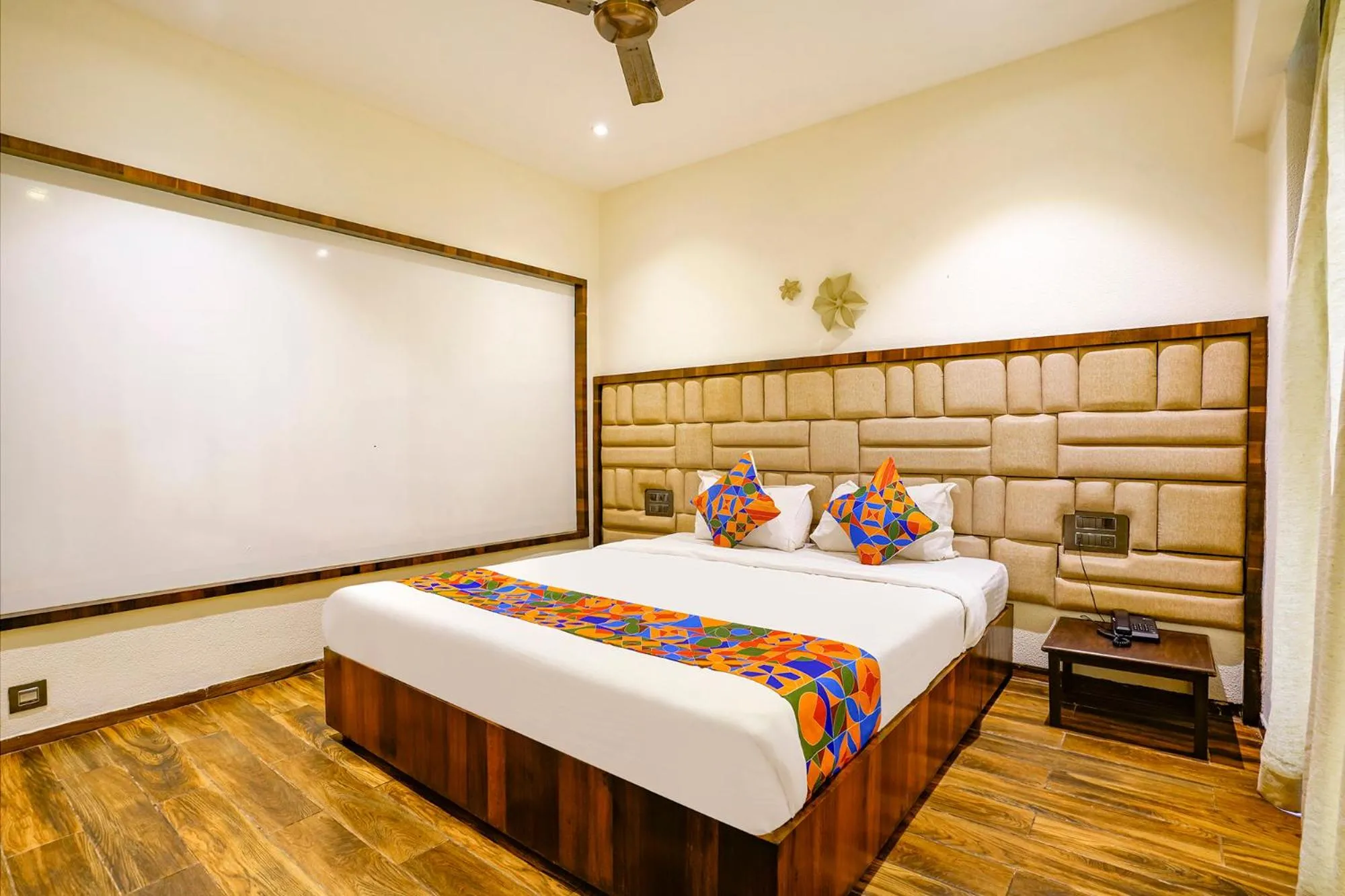 Bed in FabHotel Prime Supreme Grande - 600M From Calangute Beach