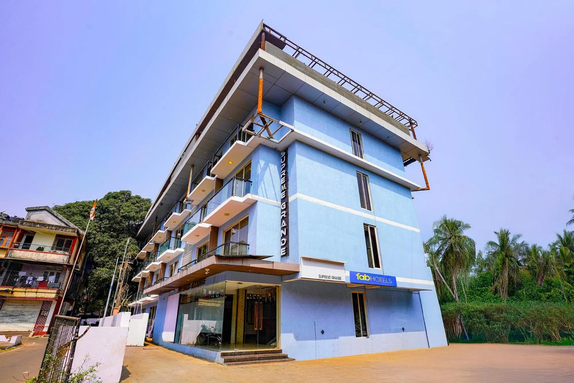 Property building in FabHotel Prime Supreme Grande - 600M From Calangute Beach