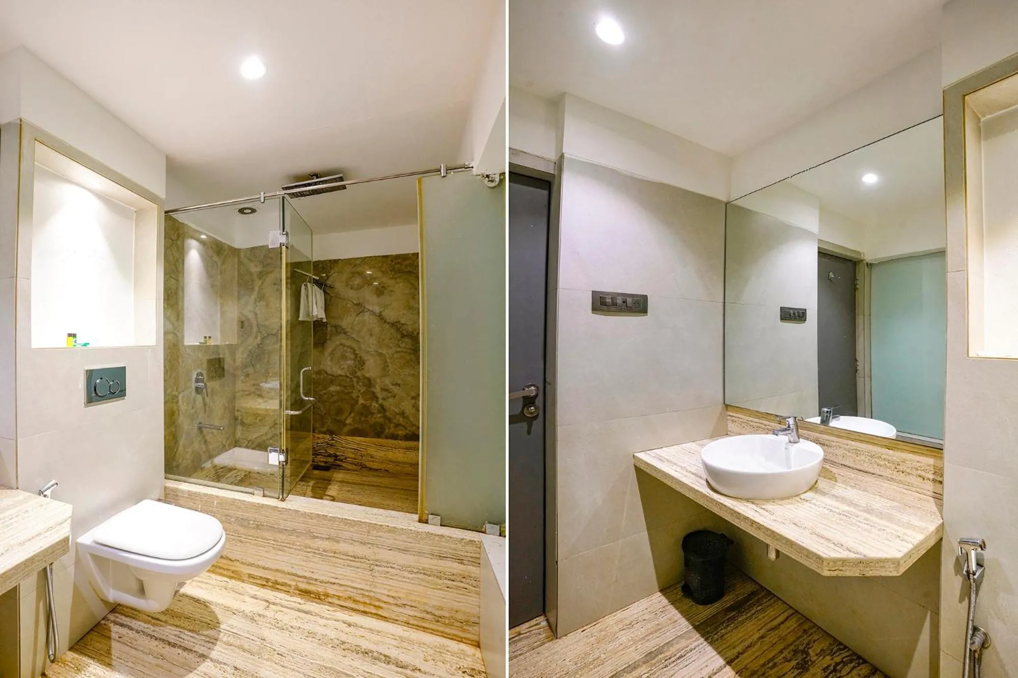 Bathroom in FabHotel Prime Supreme Grande - 600M From Calangute Beach