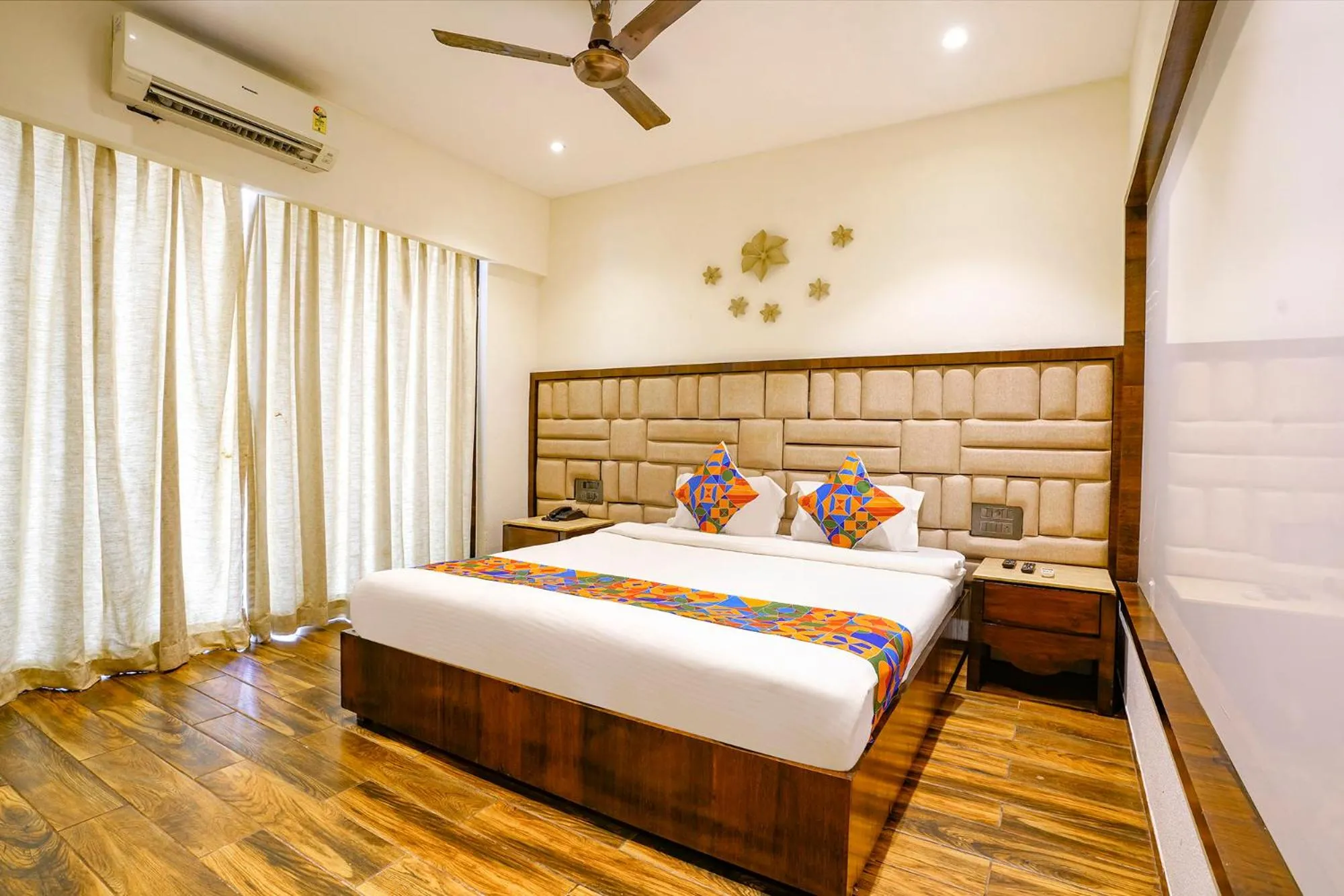 Bed in FabHotel Prime Supreme Grande - 600M From Calangute Beach