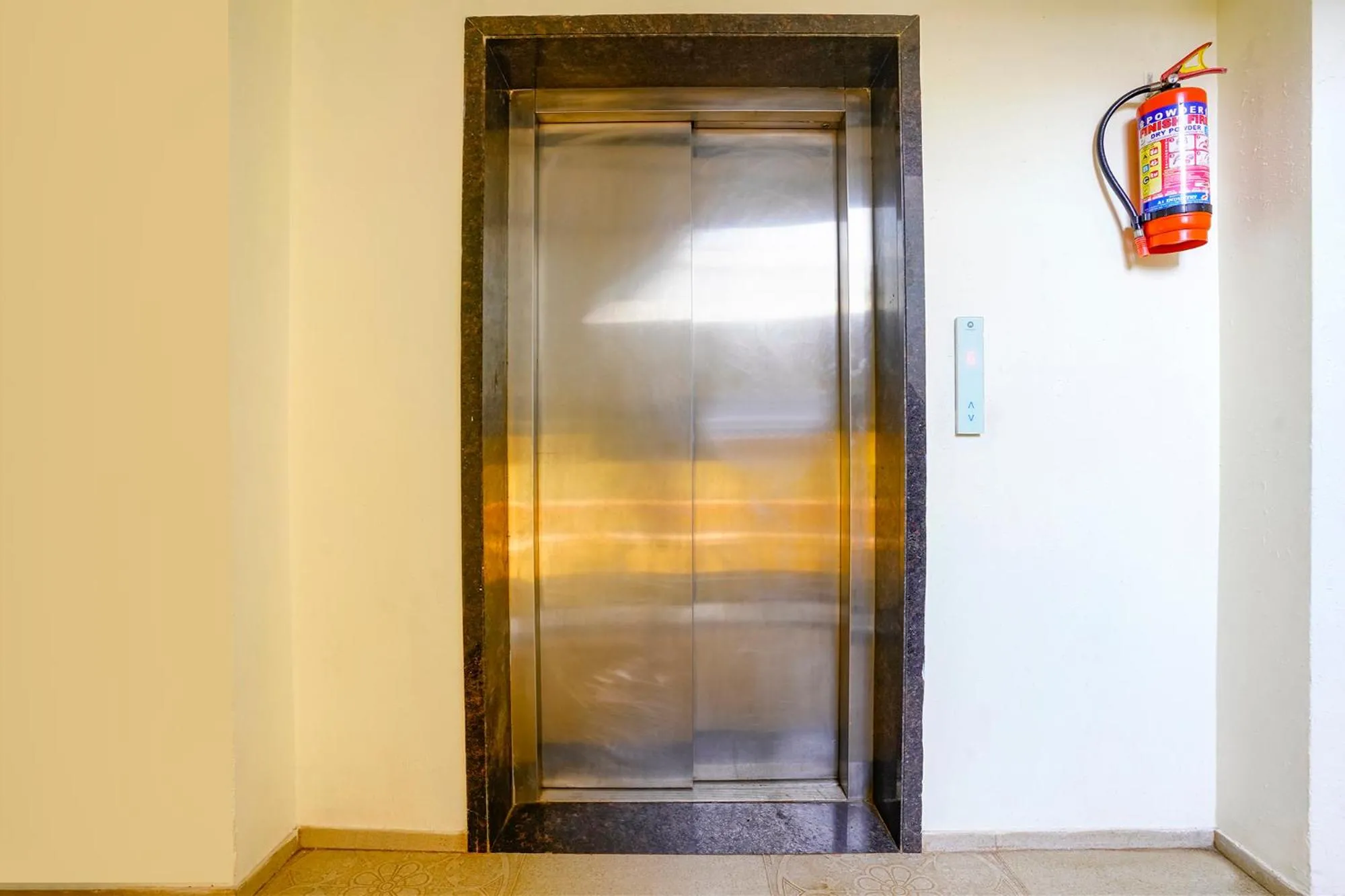 elevator in FabHotel Prime Supreme Grande - 600M From Calangute Beach