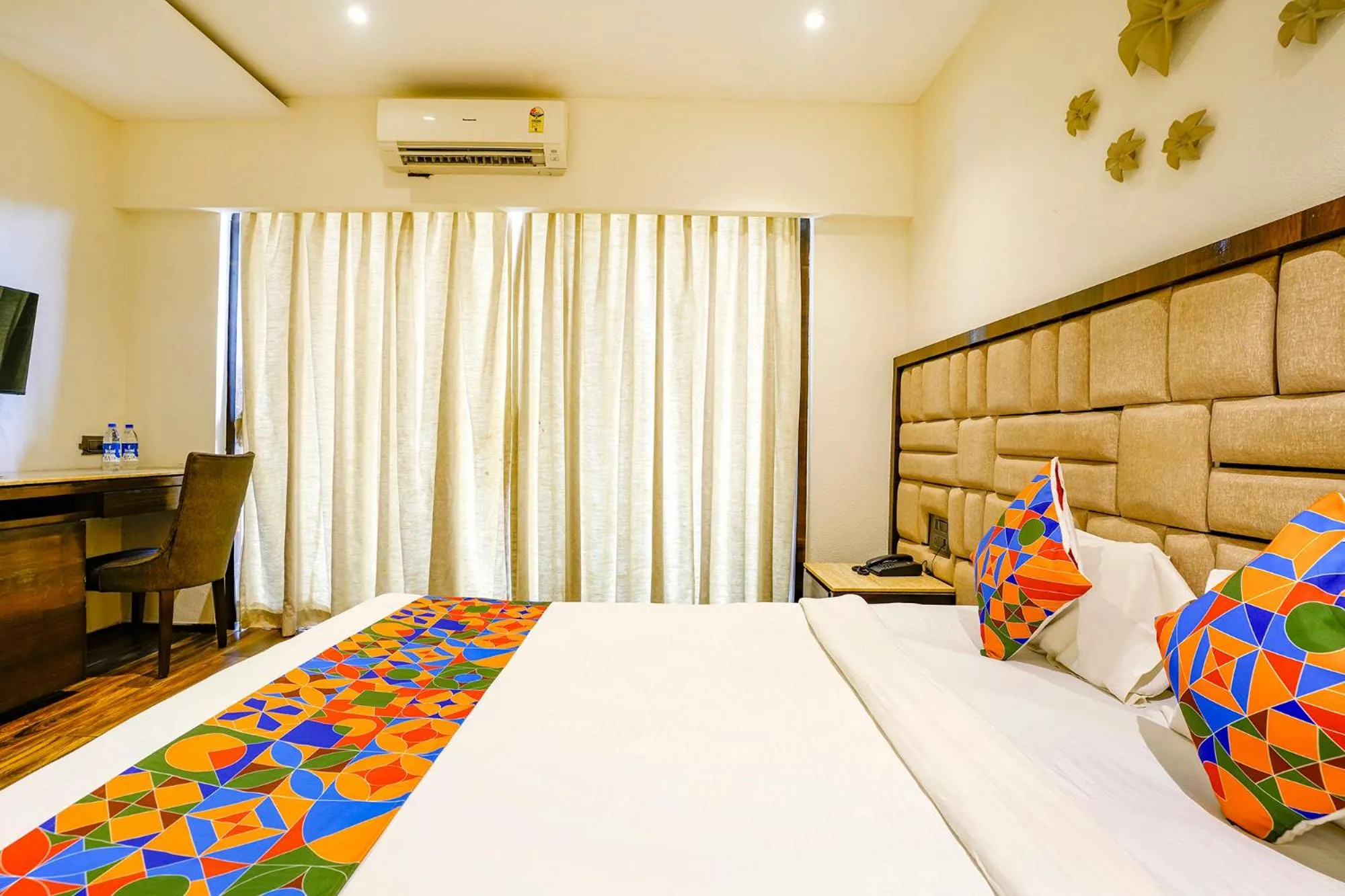Bed in FabHotel Prime Supreme Grande - 600M From Calangute Beach