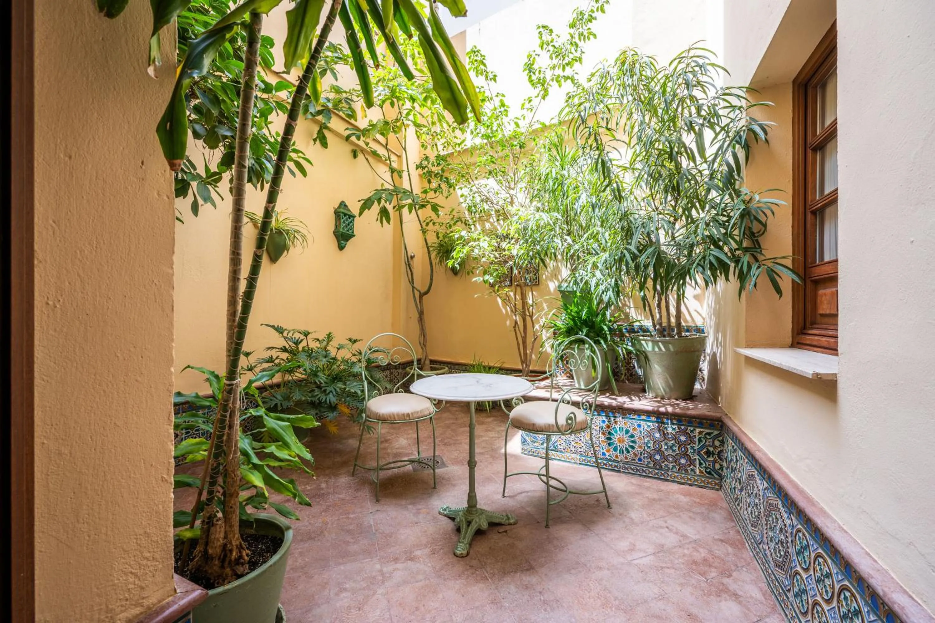 Patio in Casa Romana Hotel Boutique