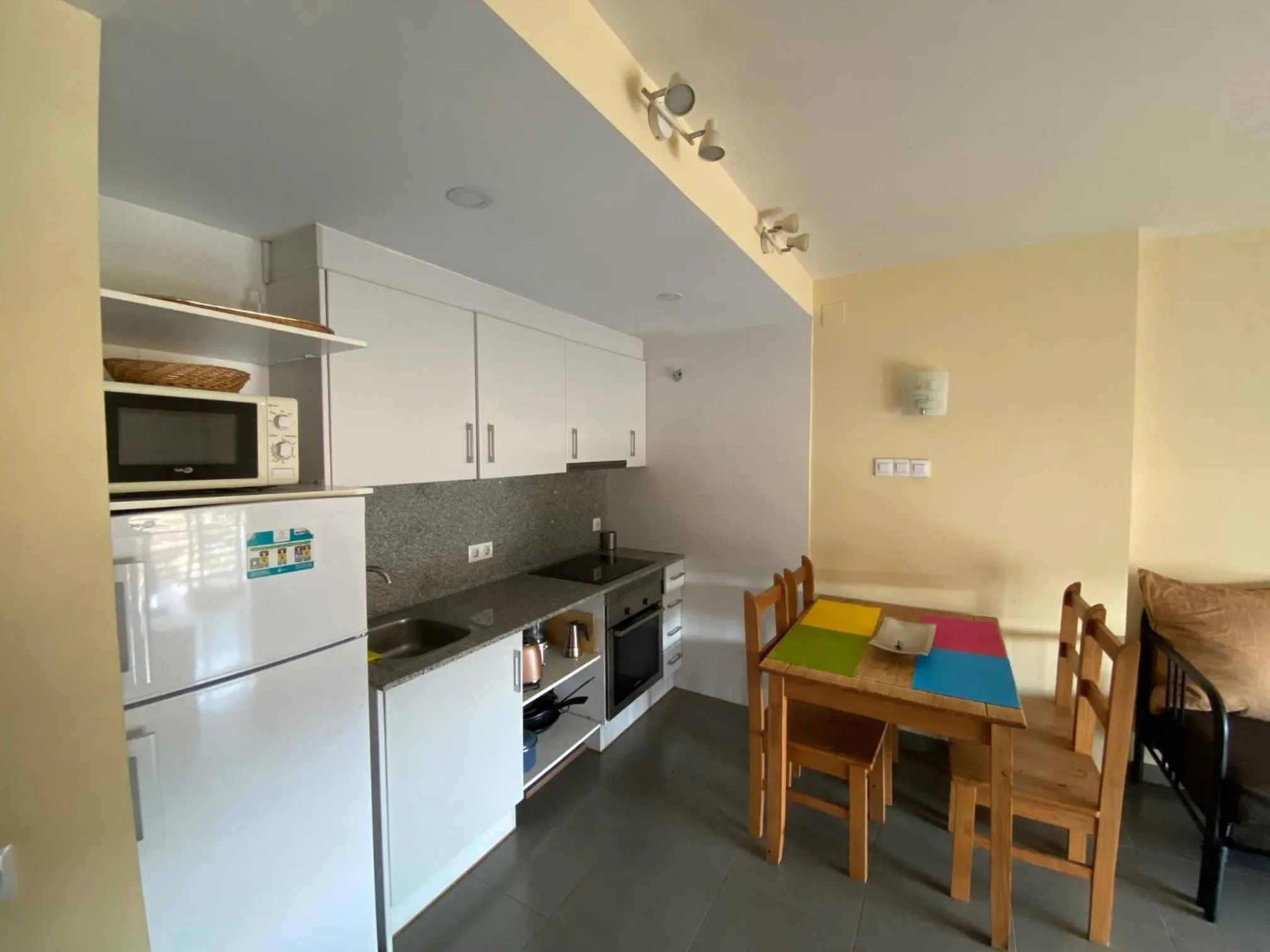 Kitchen or kitchenette in Bonito apartamento en Avinyó con impresionantes vistas