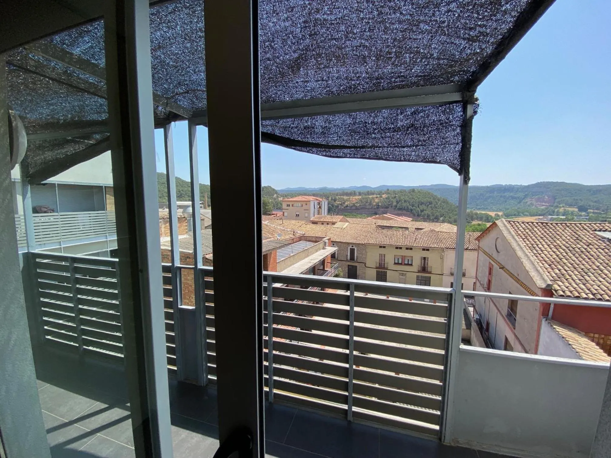 Balcony/Terrace in Bonito apartamento en Avinyó con impresionantes vistas