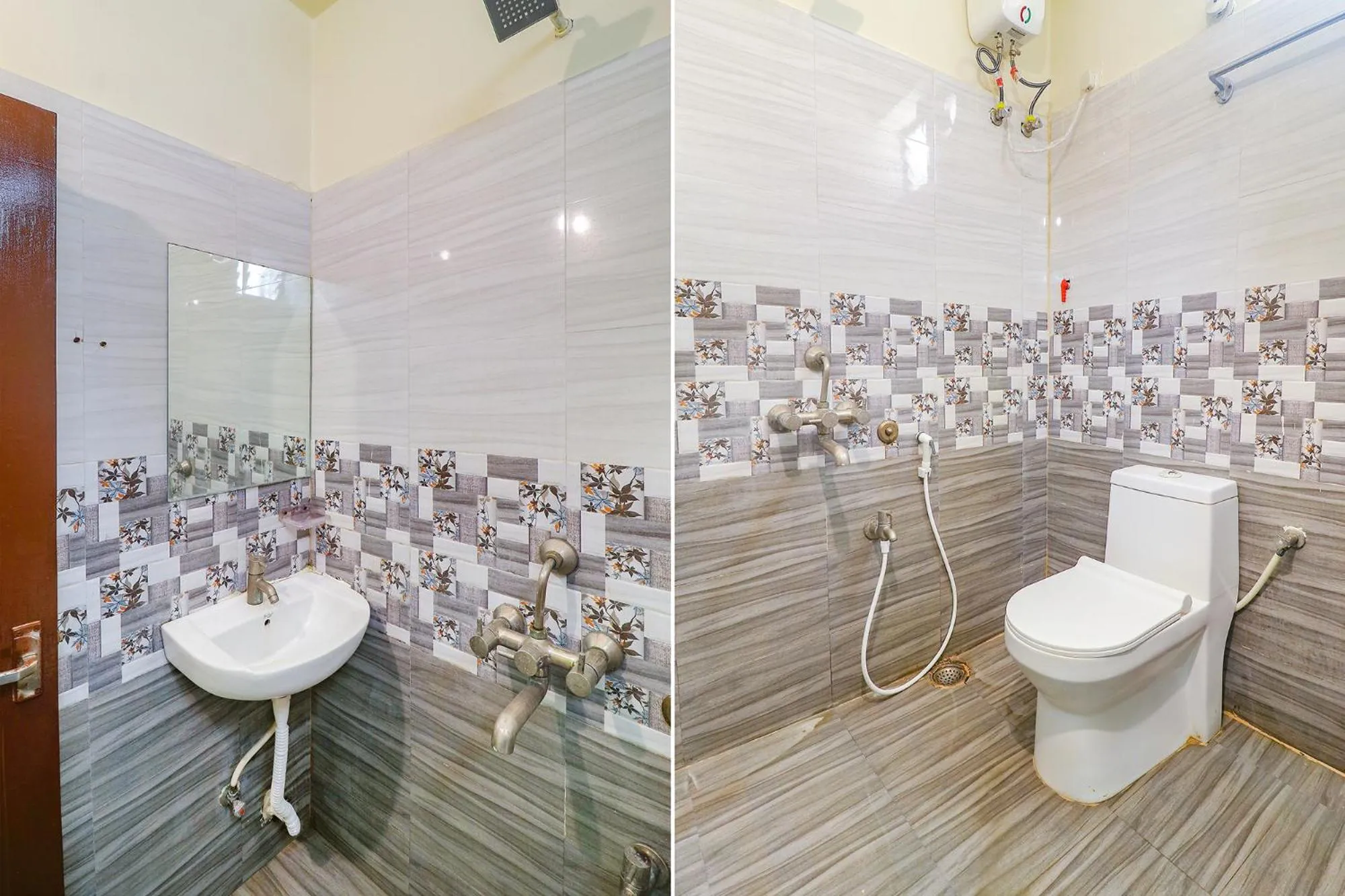 Bathroom in FabHotel Broholic - Nr Biodiversity Complex, Gachibowli Silpa Gram Craft Village, HITEC City