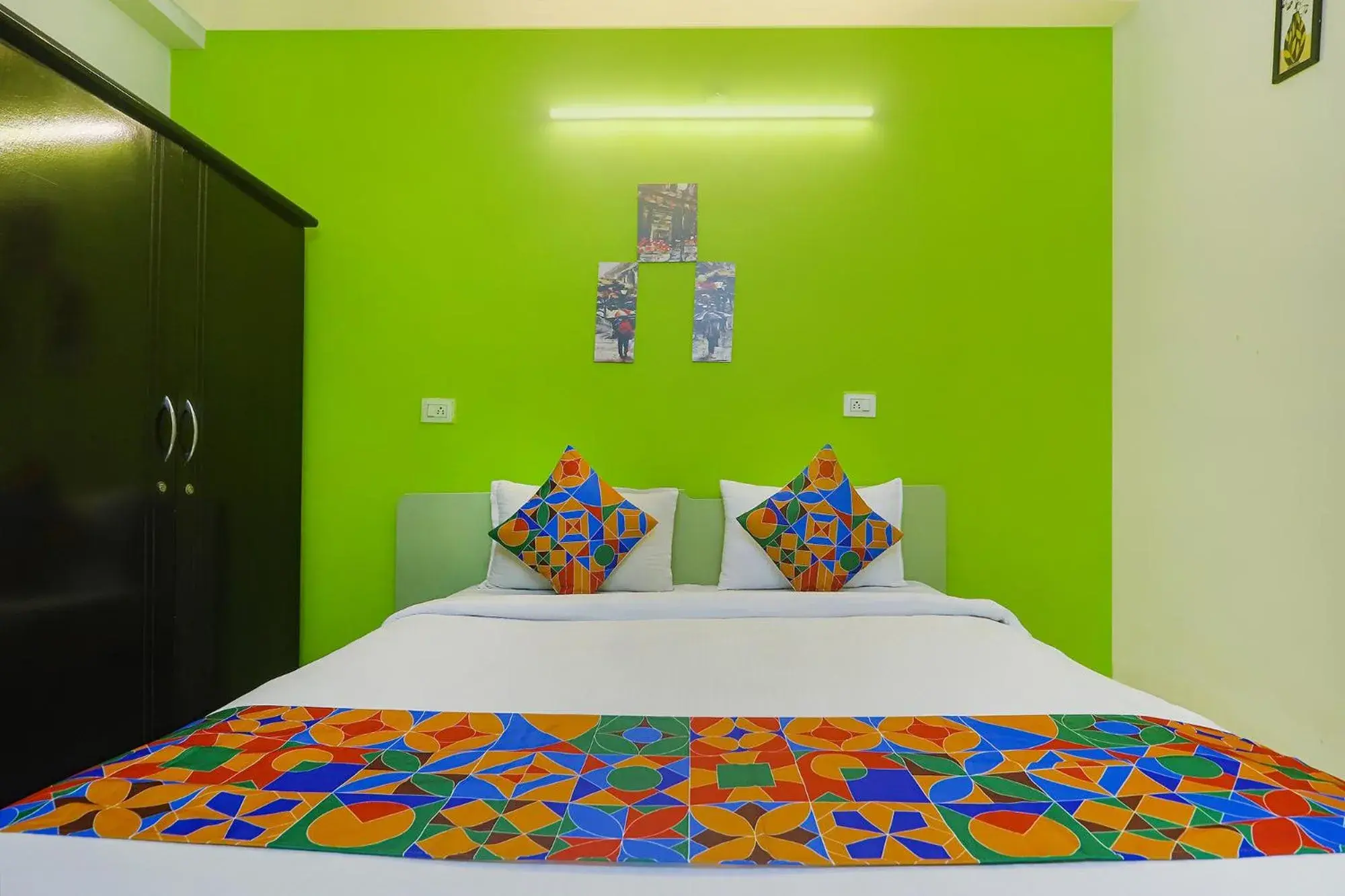Bed in FabHotel Broholic - Nr Biodiversity Complex, Gachibowli, Silpa Gram Craft Village, HITEC City Bed in FabHotel Broholic - Nr Biodiversity Complex, Gachibowli, Silpa Gram Craft Village, HITEC City