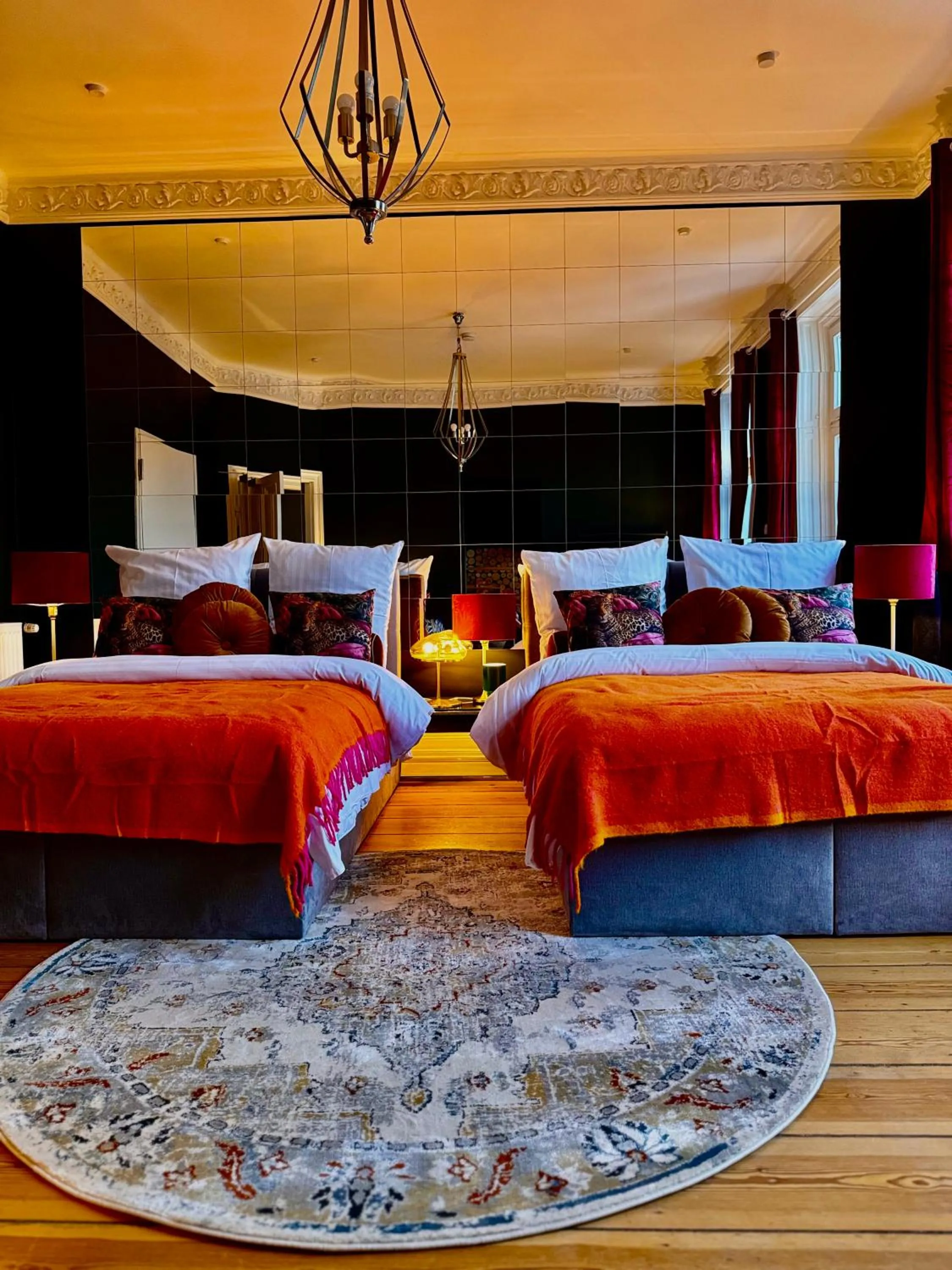 Bed in Sleephotels Alsterroom