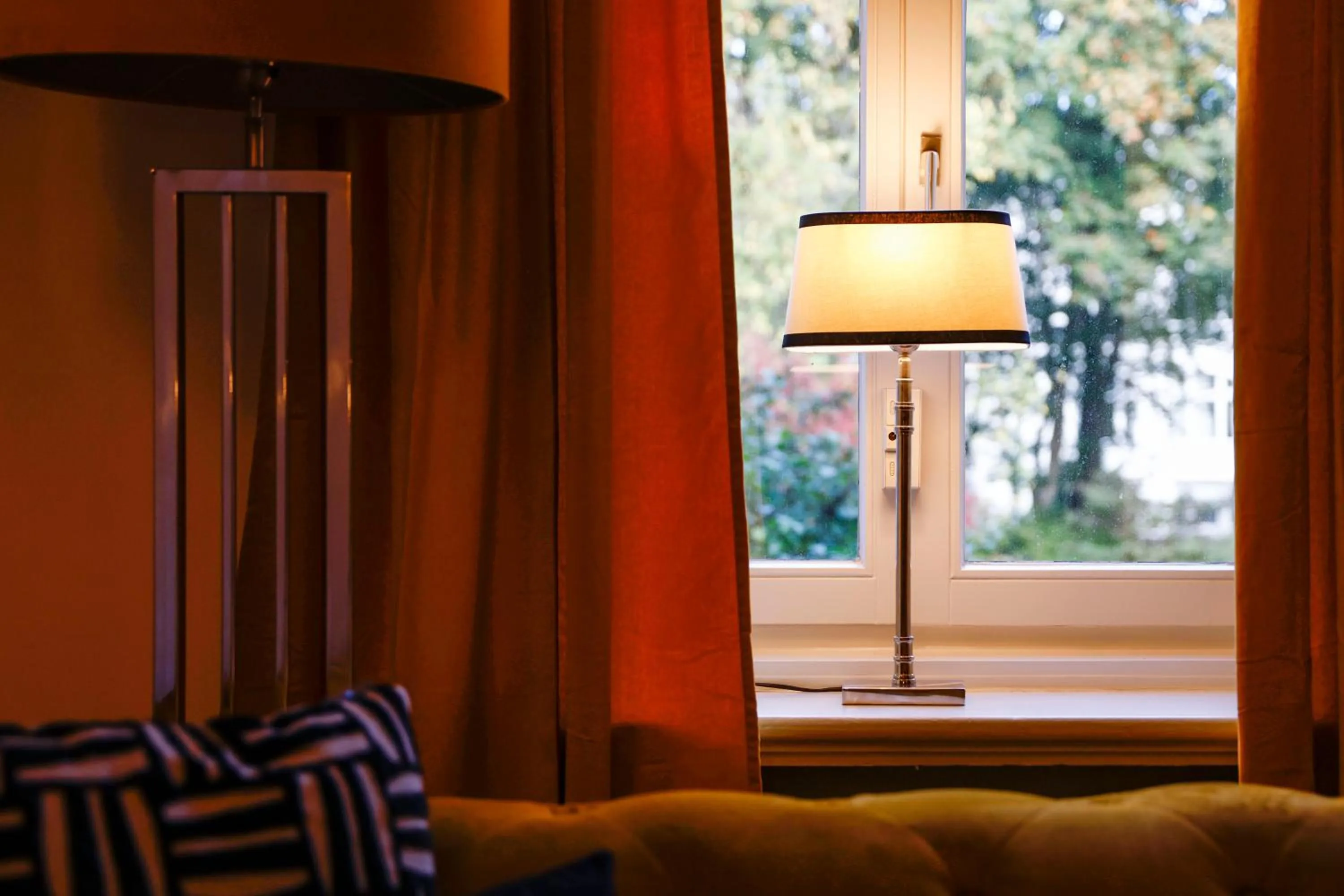 Seating area in Sleephotels Alsterroom