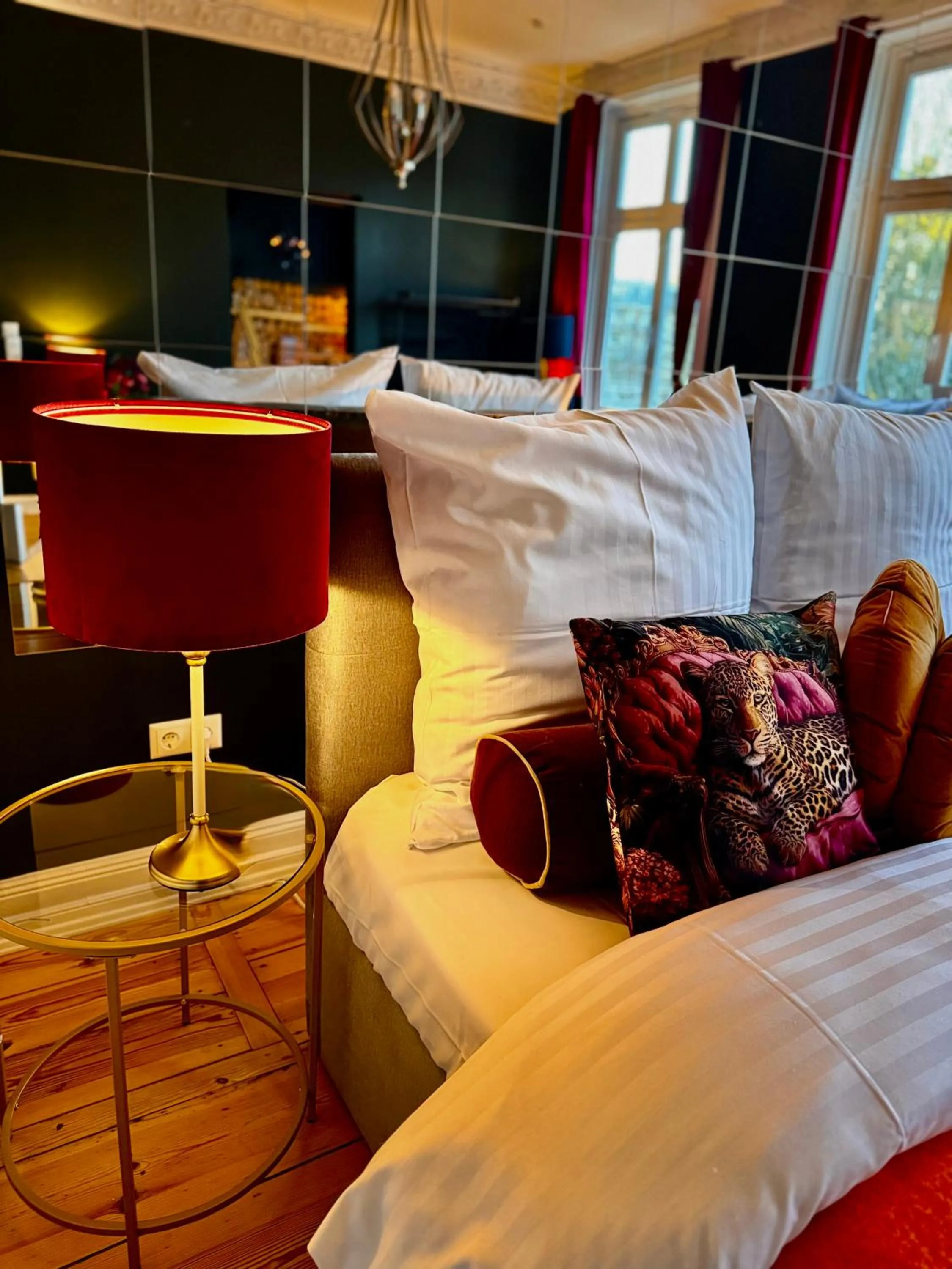 Bed in Sleephotels Alsterroom