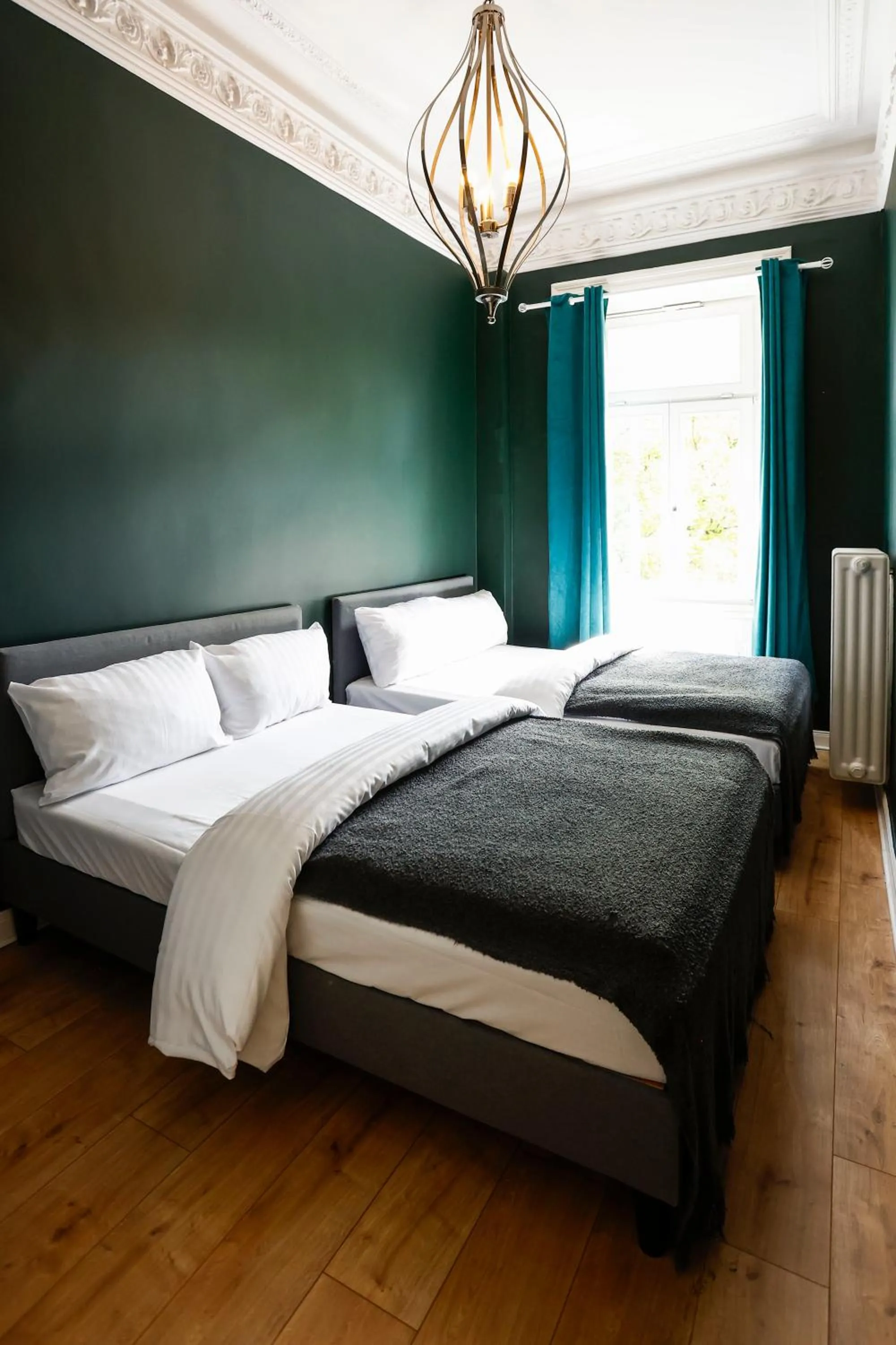 Bed in Sleephotels Alsterroom