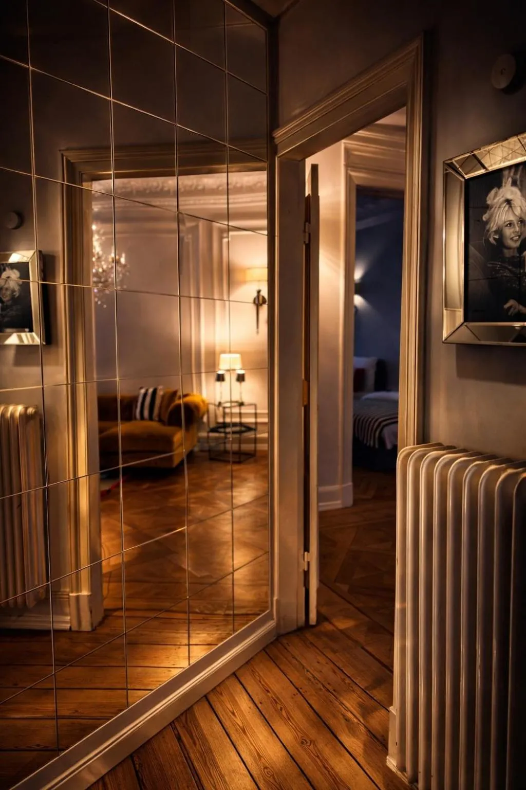 Bed in Sleephotels Alsterroom