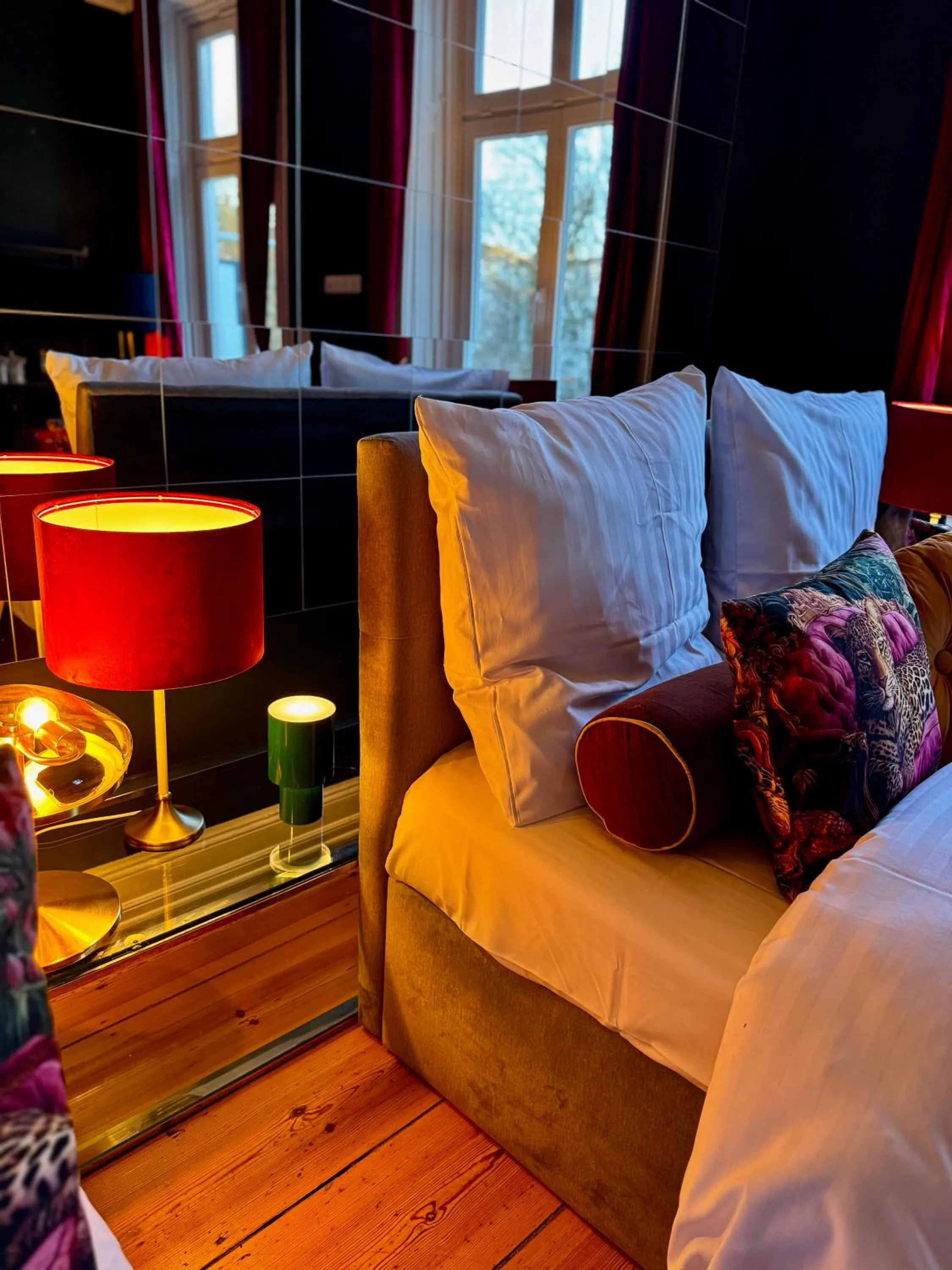 Bed in Sleephotels Alsterroom