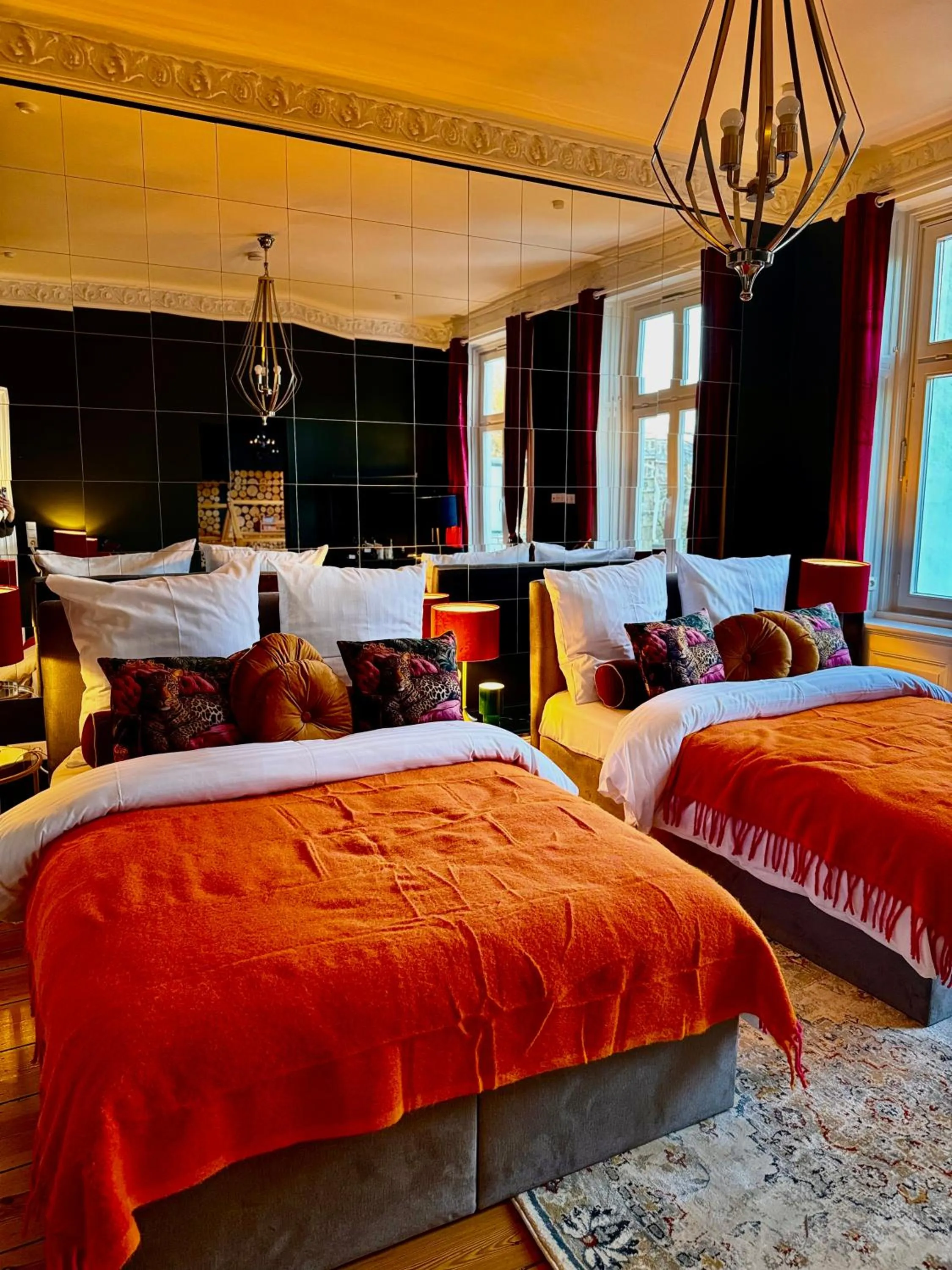 Bed in Sleephotels Alsterroom