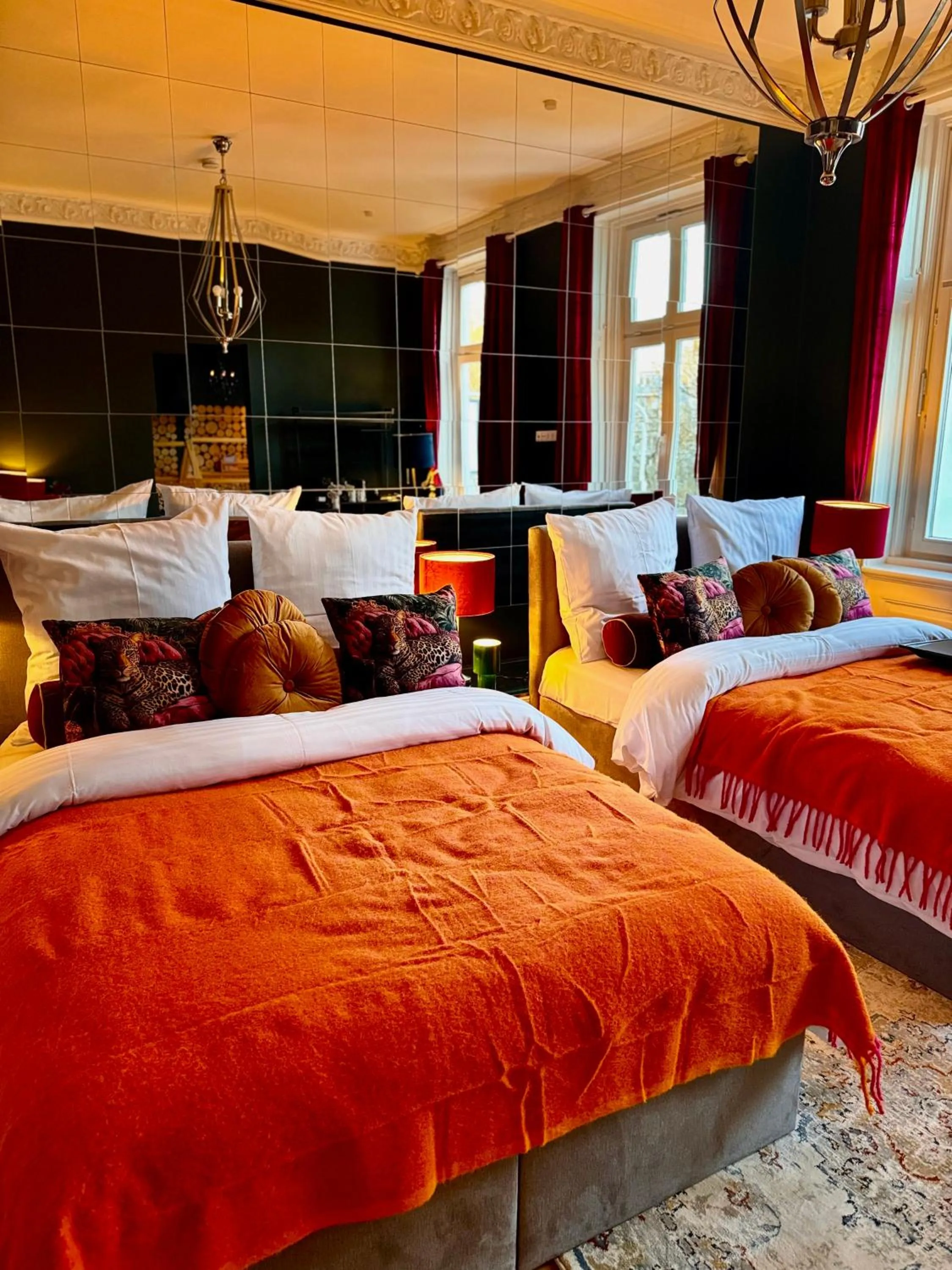 Bed in Sleephotels Alsterroom