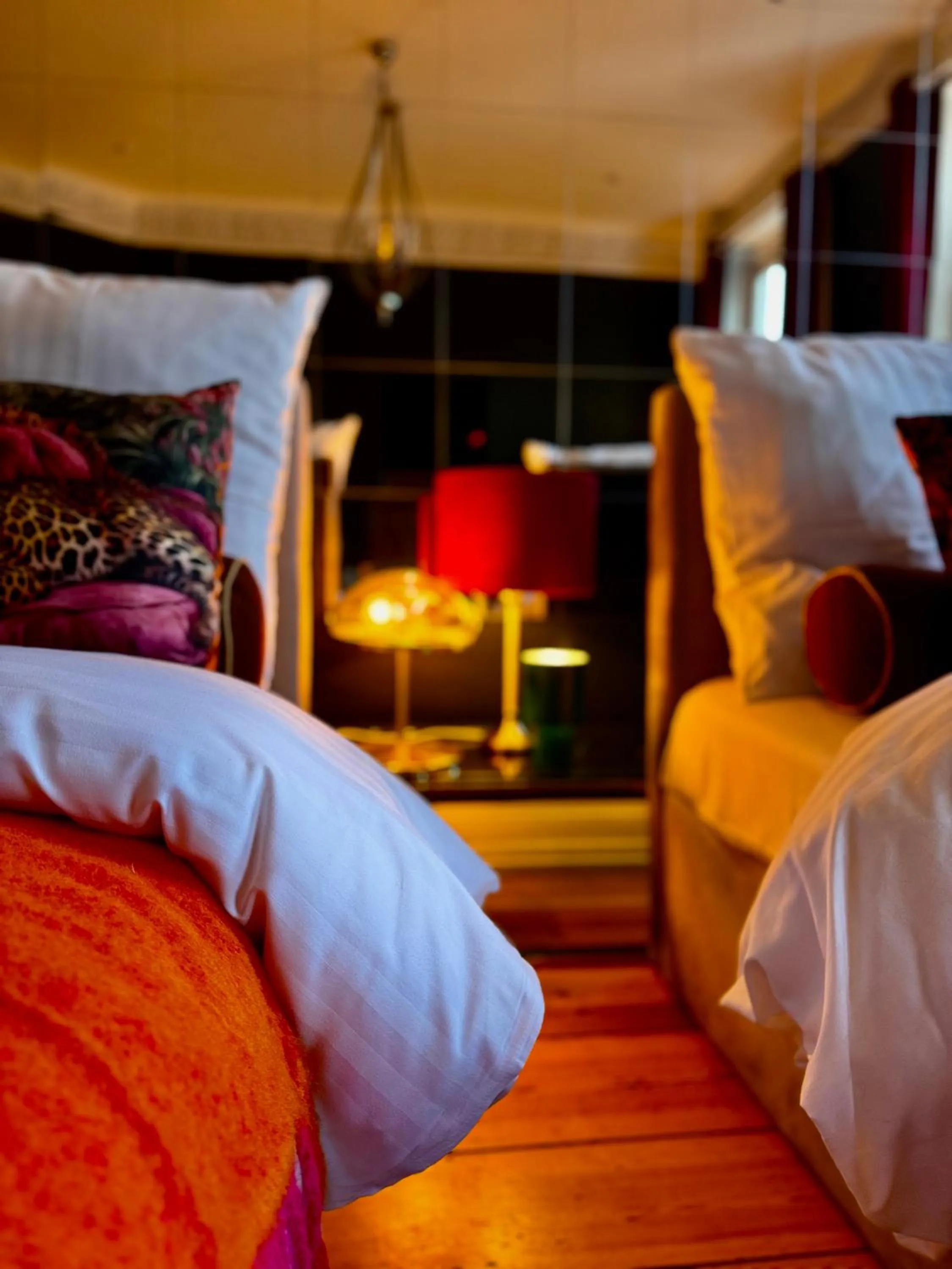 Bed in Sleephotels Alsterroom