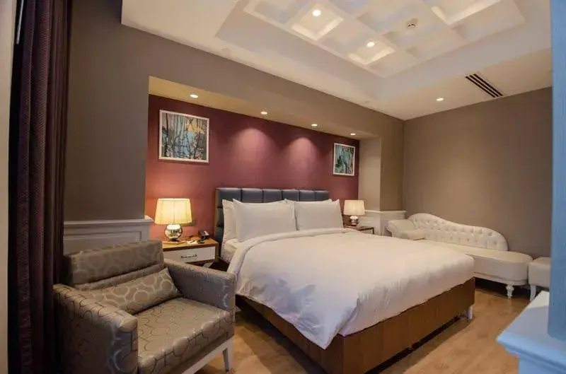 Bed in Questa Thermal & Spa Hotel Bed in Questa Thermal & Spa Hotel