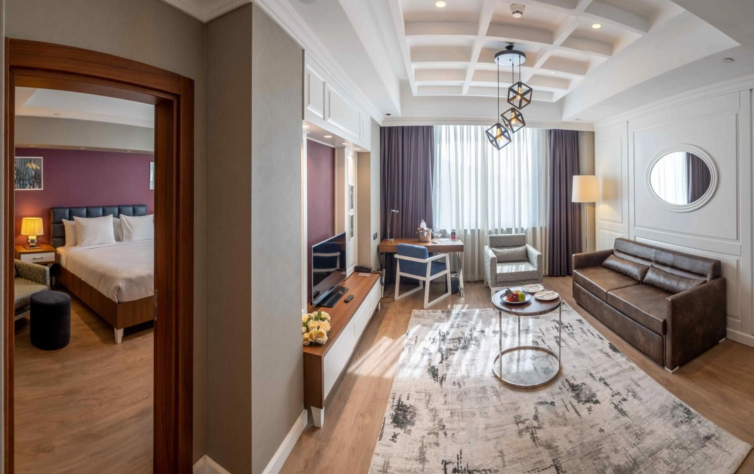 Seating area, Bed in Questa Thermal & Spa Hotel