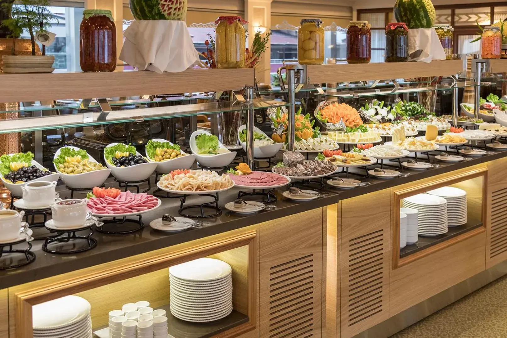 Buffet breakfast in Questa Thermal & Spa Hotel Buffet breakfast in Questa Thermal & Spa Hotel