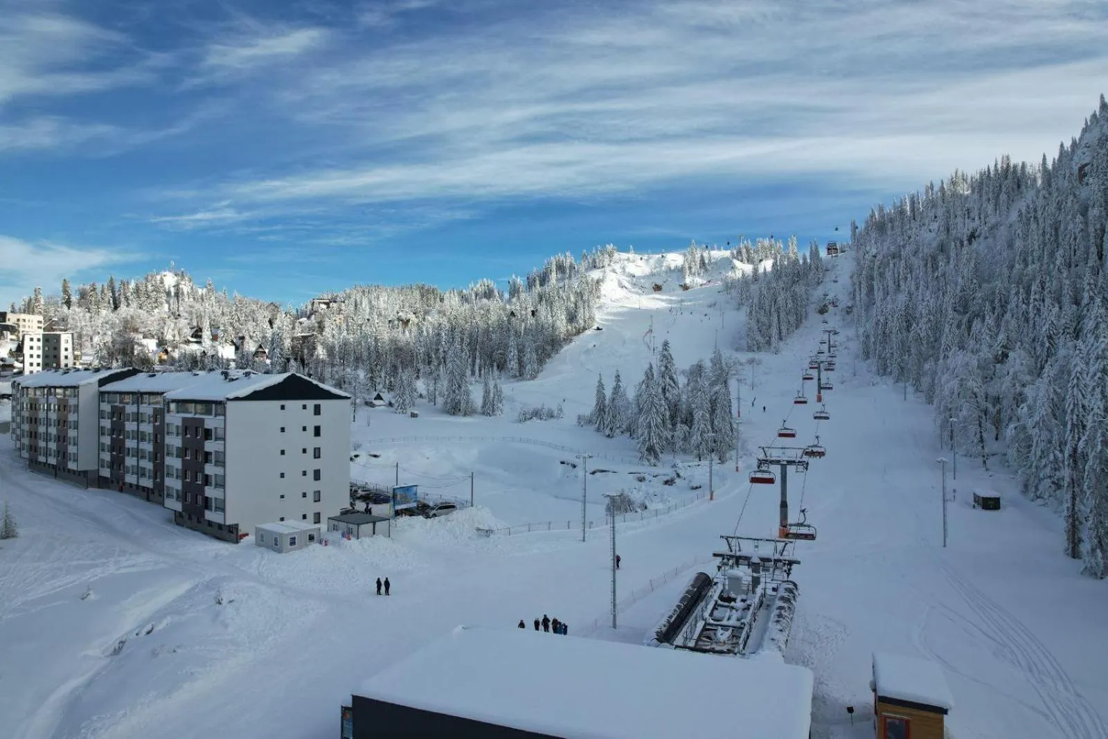 Property building in Snjezna Dolina Resort - Jahorina