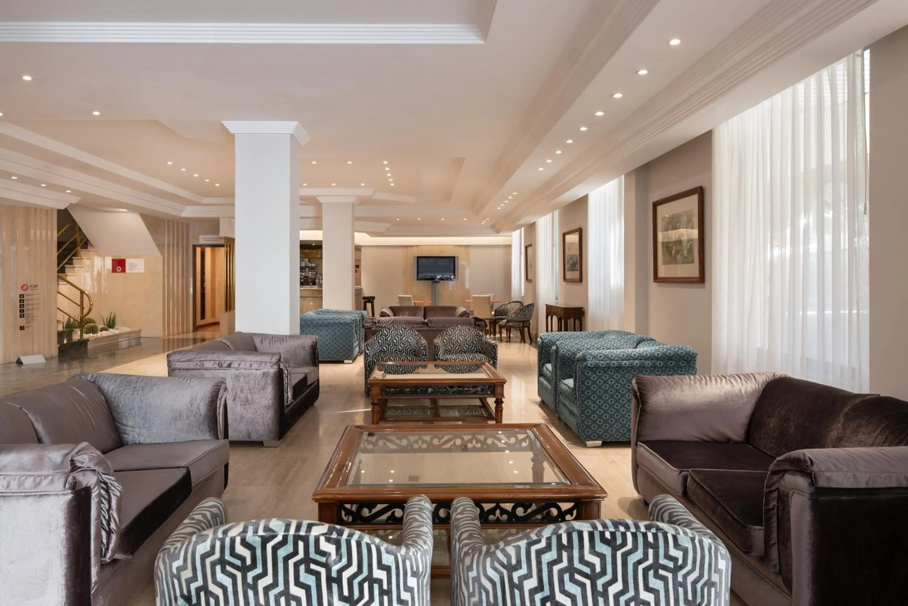 Lobby or reception in Exe Salamanca