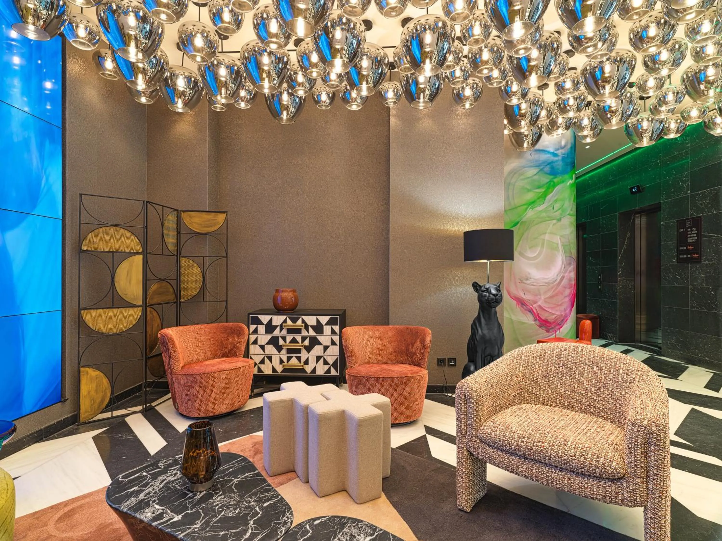 Lobby or reception in NYX Esperia Palace Hotel Athens by Leonardo Hotels