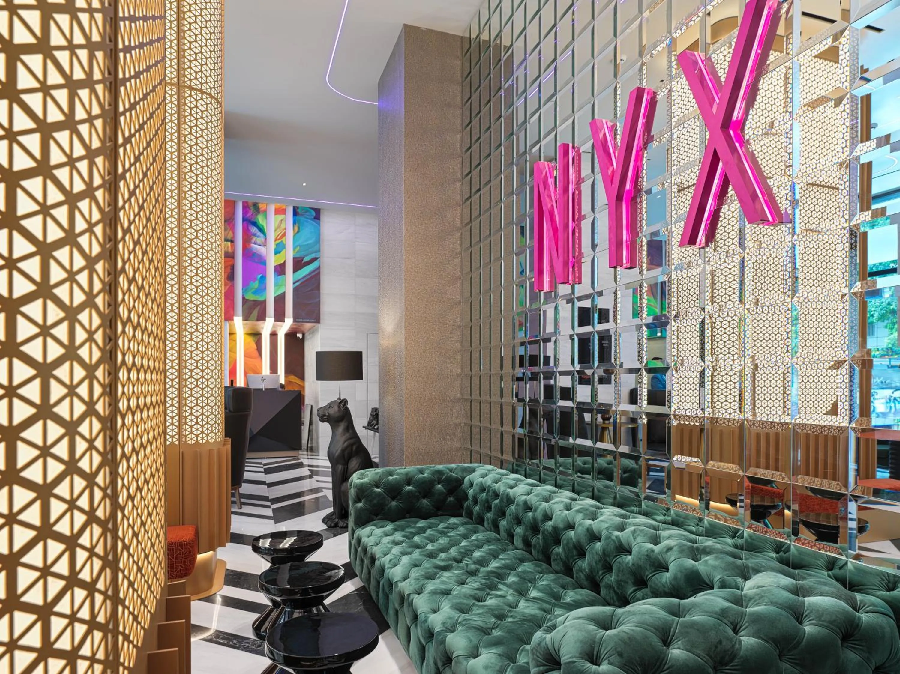 Lobby or reception in NYX Esperia Palace Hotel Athens by Leonardo Hotels