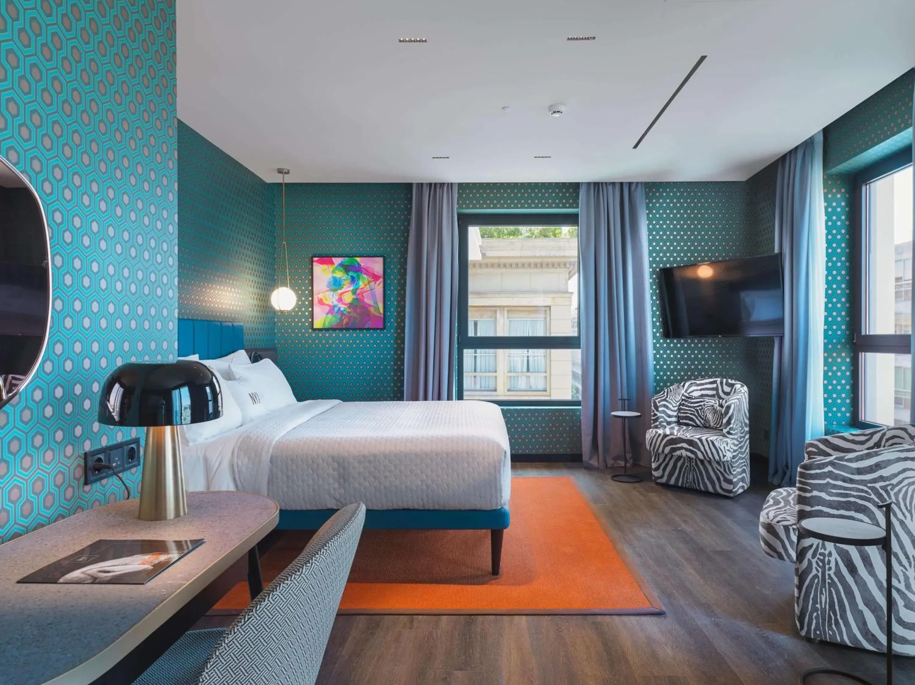 Photo of the whole room, Bed in NYX Esperia Palace Hotel Athens by Leonardo Hotels Photo of the whole room, Bed in NYX Esperia Palace Hotel Athens by Leonardo Hotels