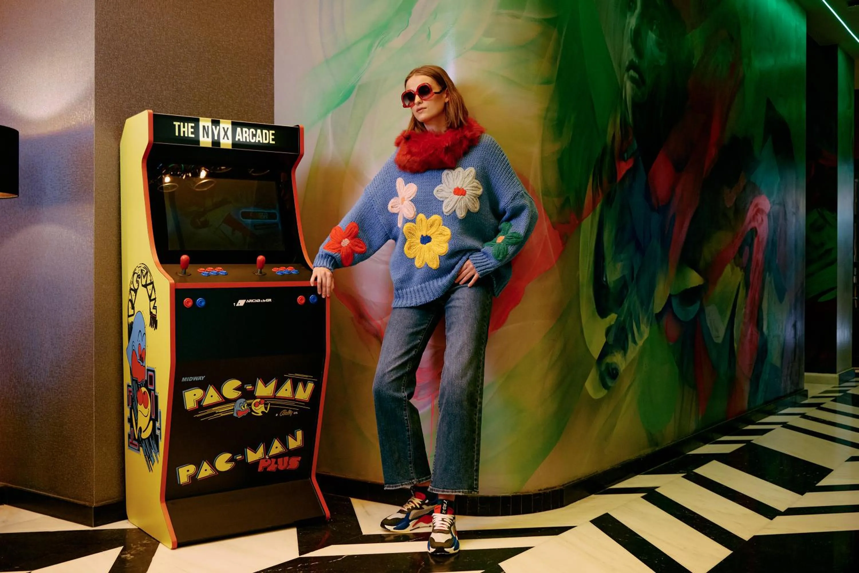 Game Room in NYX Esperia Palace Hotel Athens by Leonardo Hotels